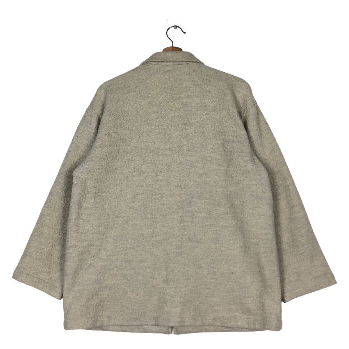 Japanese Brand 🔥Vintage Chore Zipper Jacket Zephyr Japan Issey Miyake Size US M / EU 48-50 / 2 - 8 Thumbnail