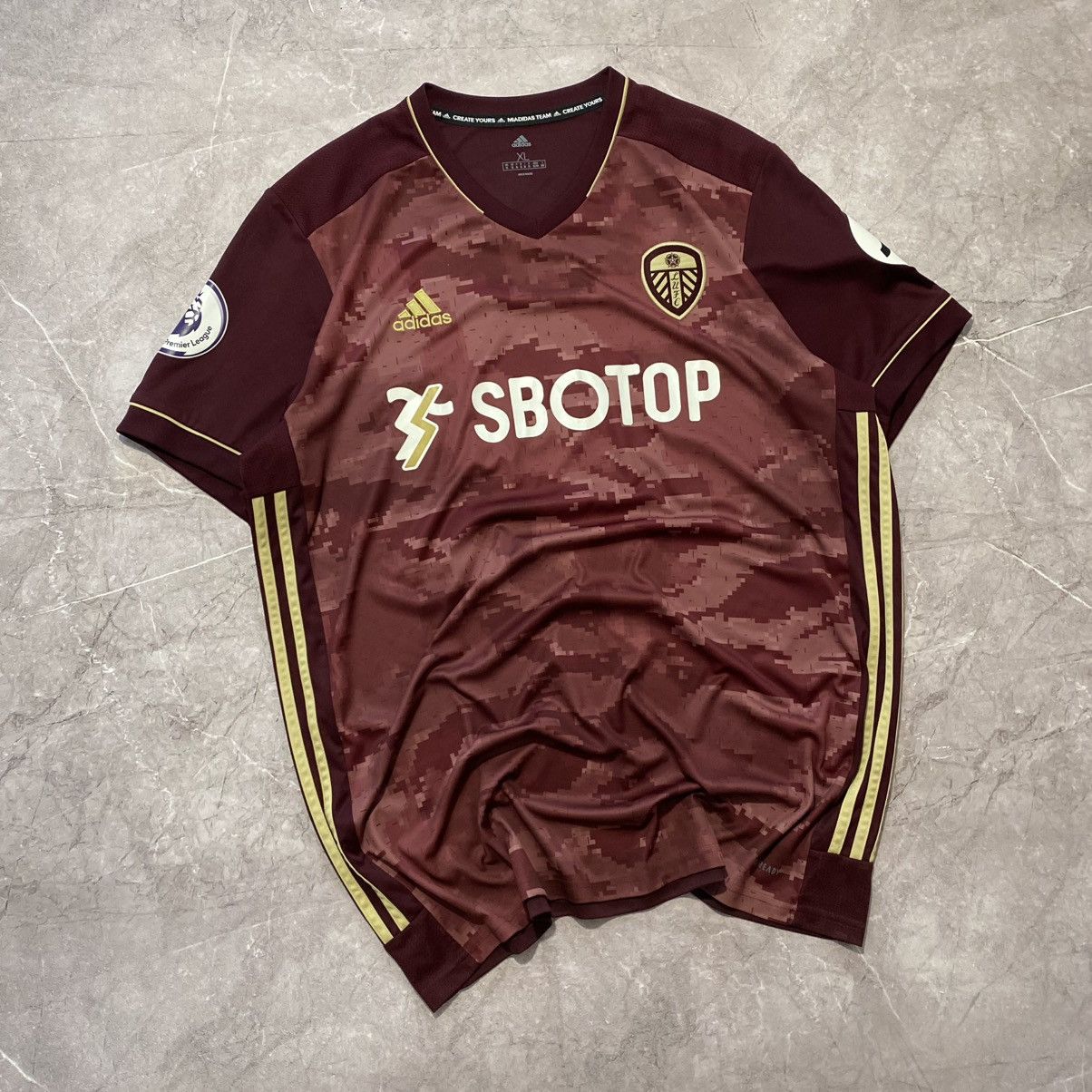 Adidas ADIDAS LEEDS TEE SOCCER JERSEY PREMIER LEAGUE Size US XL / EU 56 / 4 - 1 Thumbnail