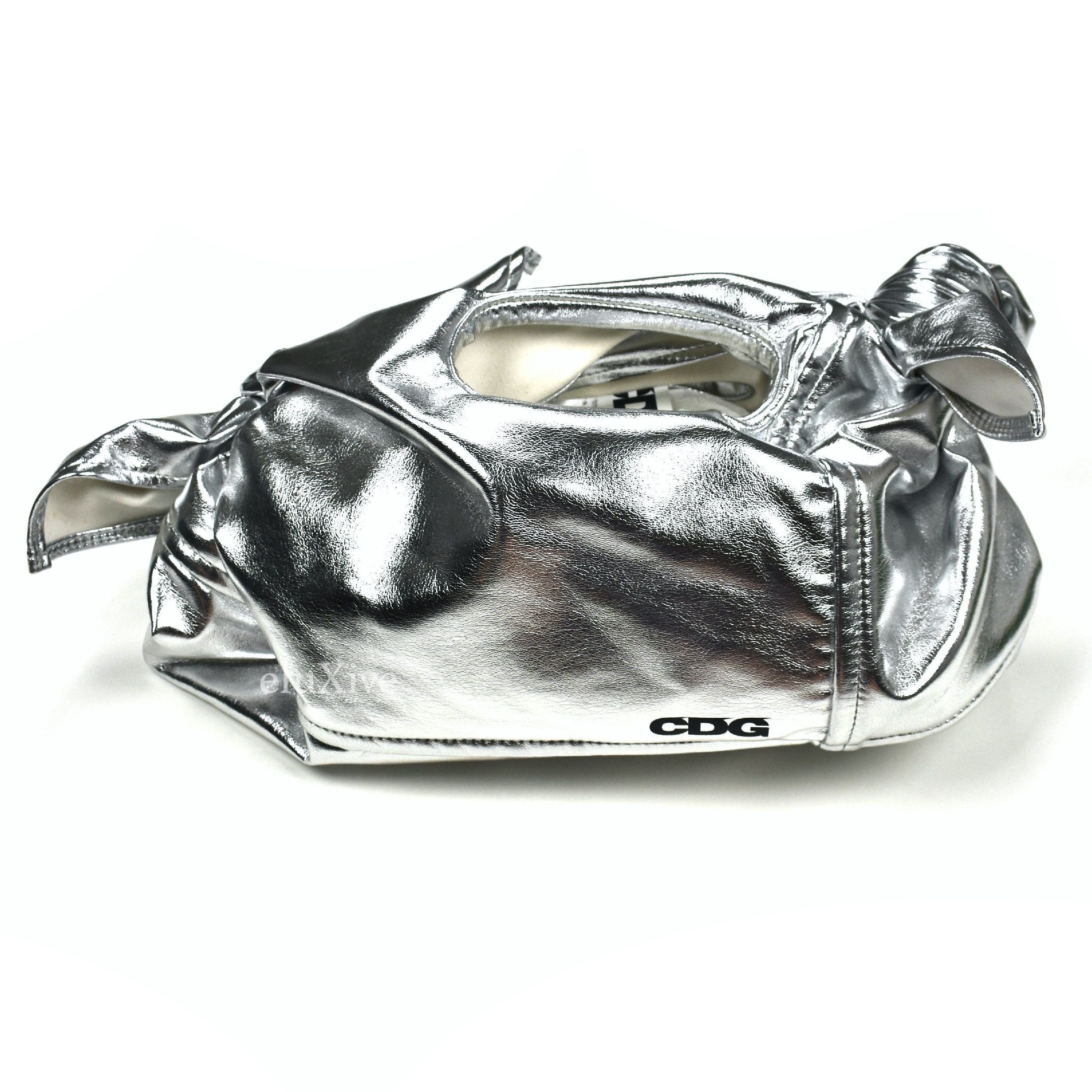 Comme des Garcons Comme des Garcons Metallic Silver Candy Wrapper Bag NWT Size ONE SIZE - 1 Preview