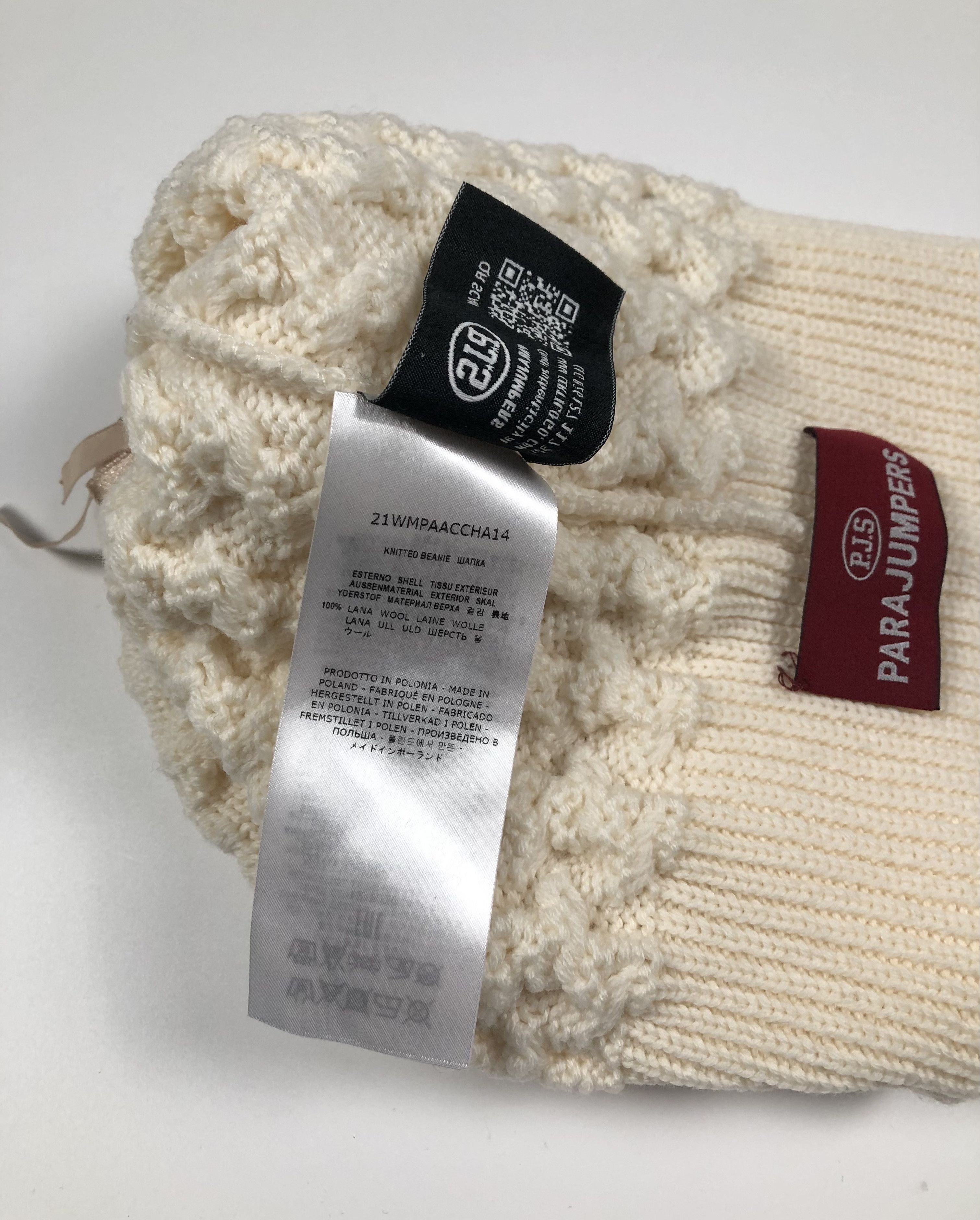 Parajumpers Parajumpers Knitted Beanie Size ONE SIZE - 8 Thumbnail