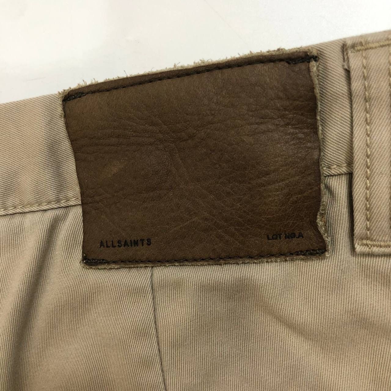 Allsaints × Japanese Brand Allsaints Khaki Shorts Size US 31 - 3 Thumbnail