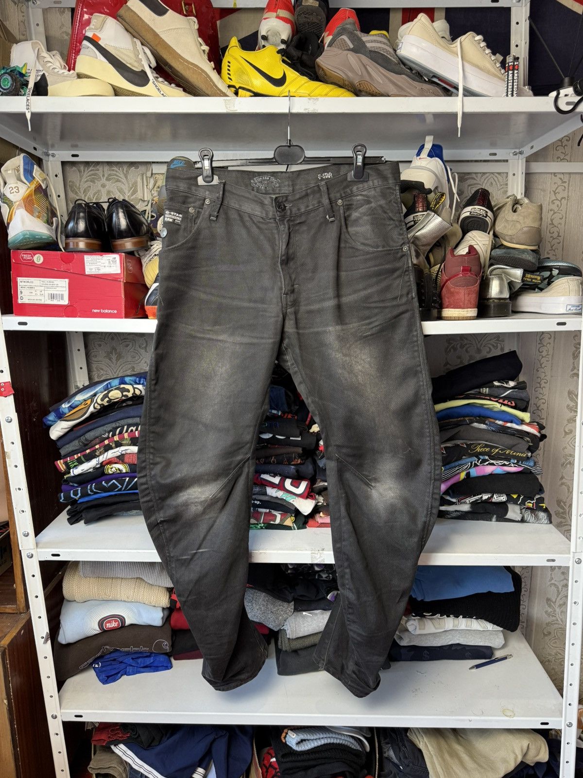 G-Star Rare Vintage G-Star Raw 3D Slim Pants 90's Y2K Size US 33 - 18 Thumbnail