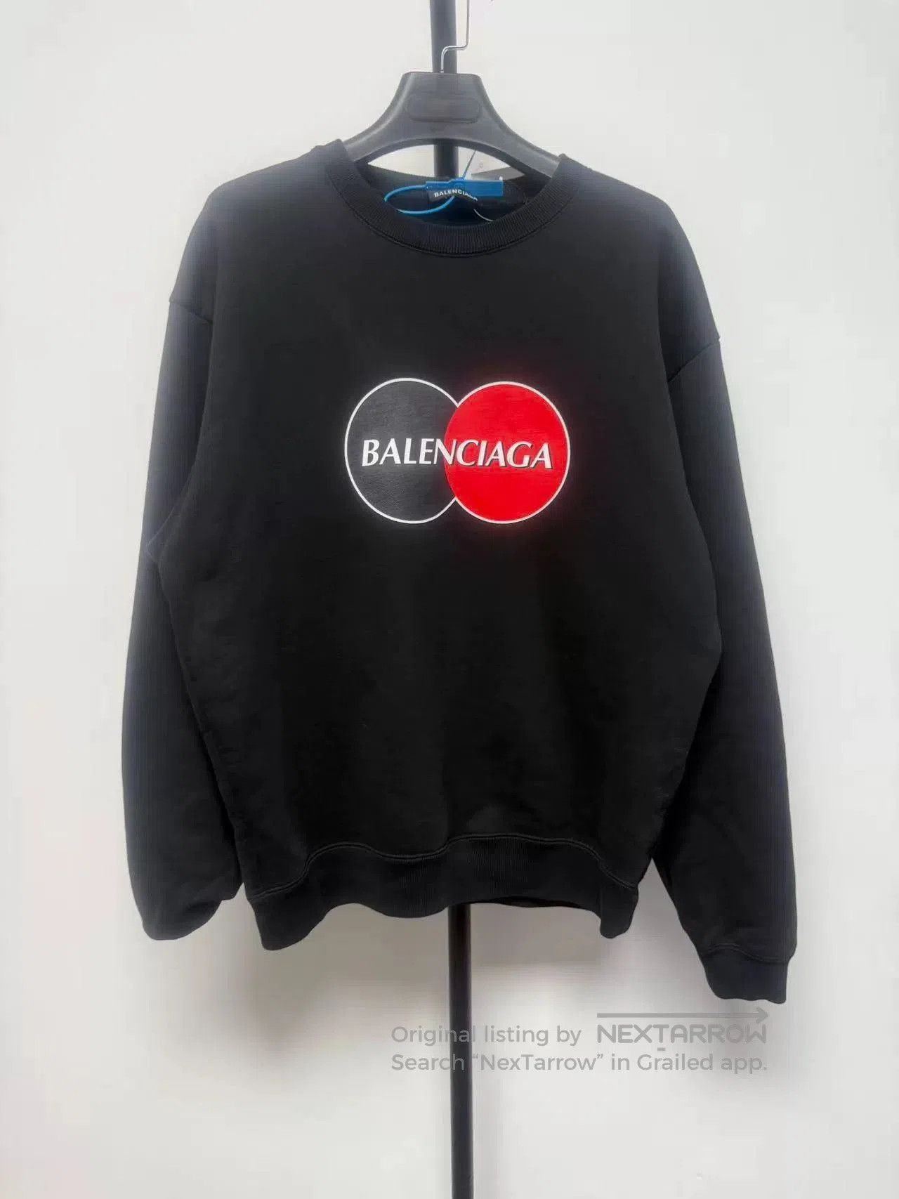 Balenciaga Balenciaga Logo Crewneck Sweatshirt Men's. Size US S / EU 44-46 / 1 - 1 Thumbnail