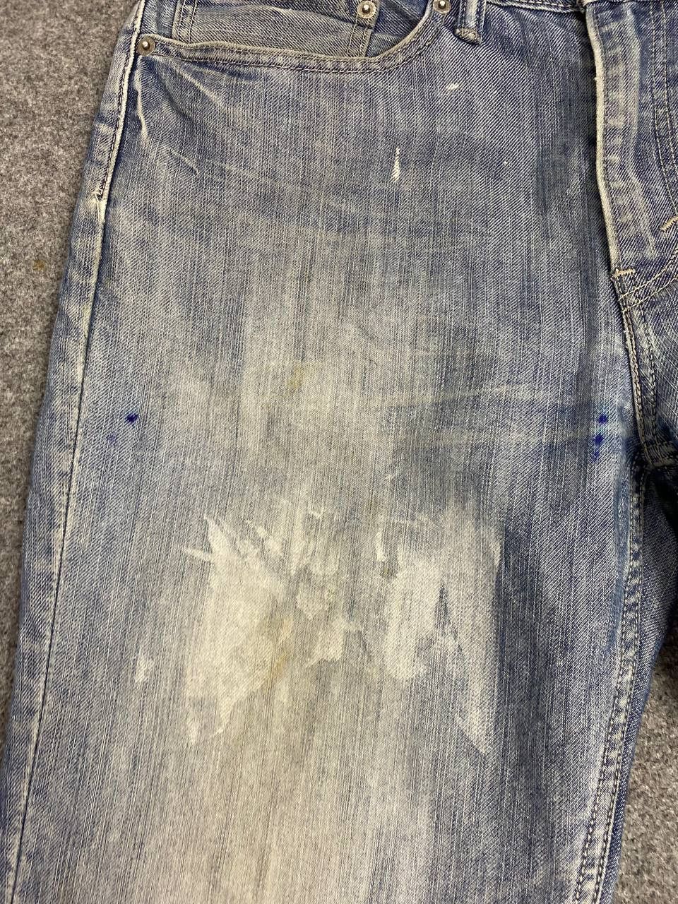 Levi's levis 514 paint splatter denim nice design Size US 36 / EU 52 - 8 Thumbnail