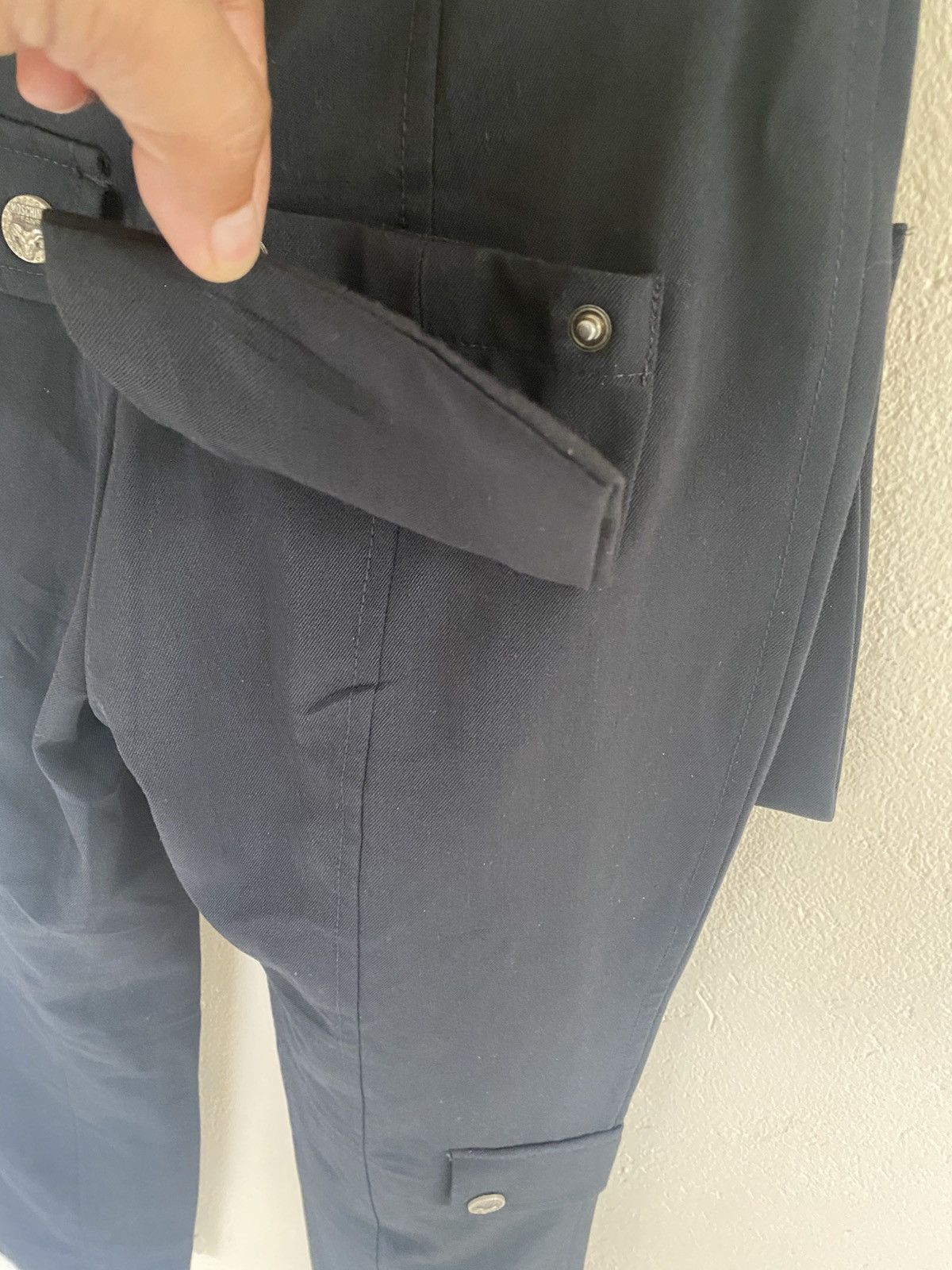 Moschino Moschino Flap Pockets Cargo Pant Size 23" - 7 Thumbnail