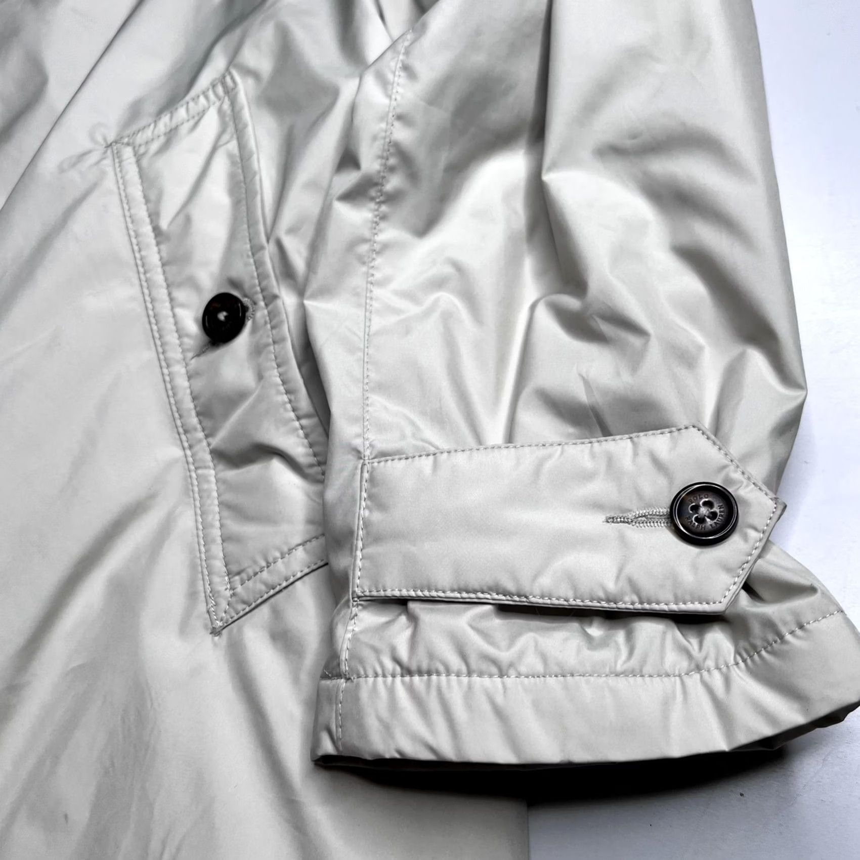 Polo Ralph Lauren Polo Ralph Lauren Coat Mens XL White Insulated Rain Performance Mid Length Size US XL / EU 56 / 4 - 2 Thumbnail