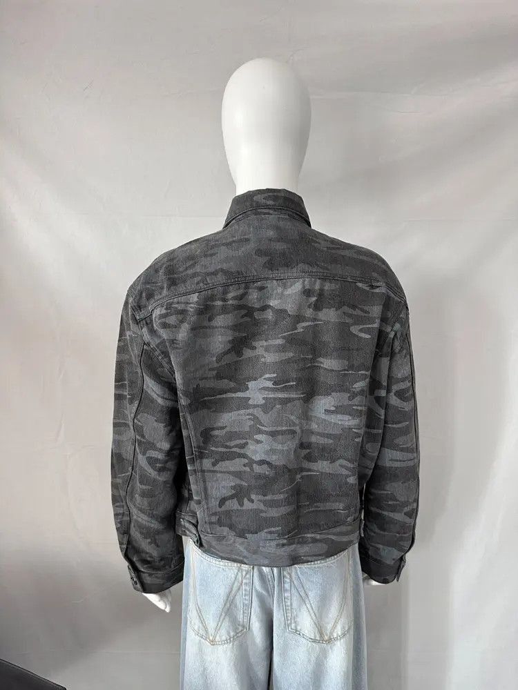 Balenciaga Balenciaga Sz 48 Balenciaga Camo Denim Jacket-2506 Size US M / EU 48-50 / 2 - 2 Thumbnail