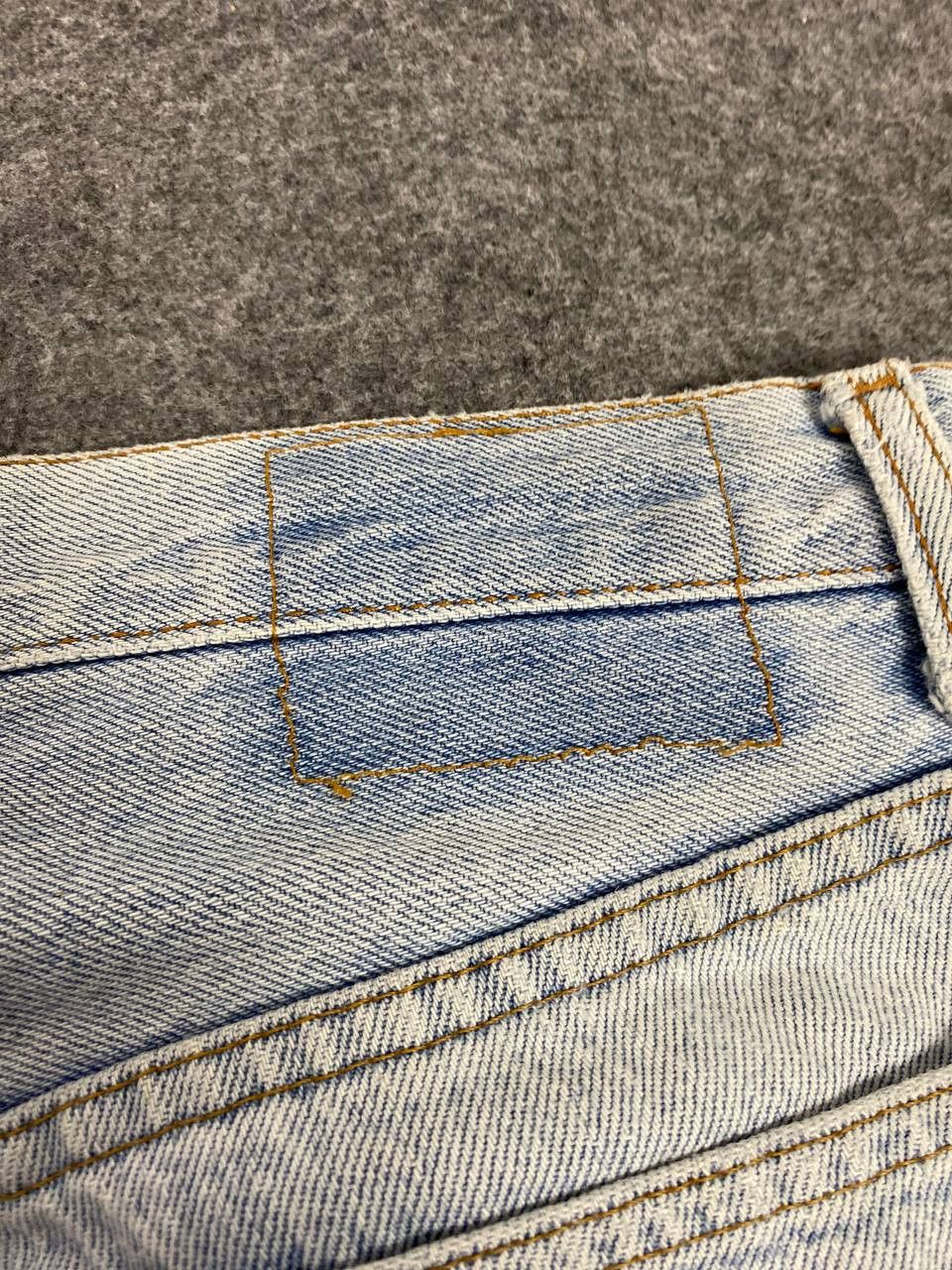 Levi's vintage 80s levis 501 lightwash denim nice design Size US 29 - 5 Thumbnail