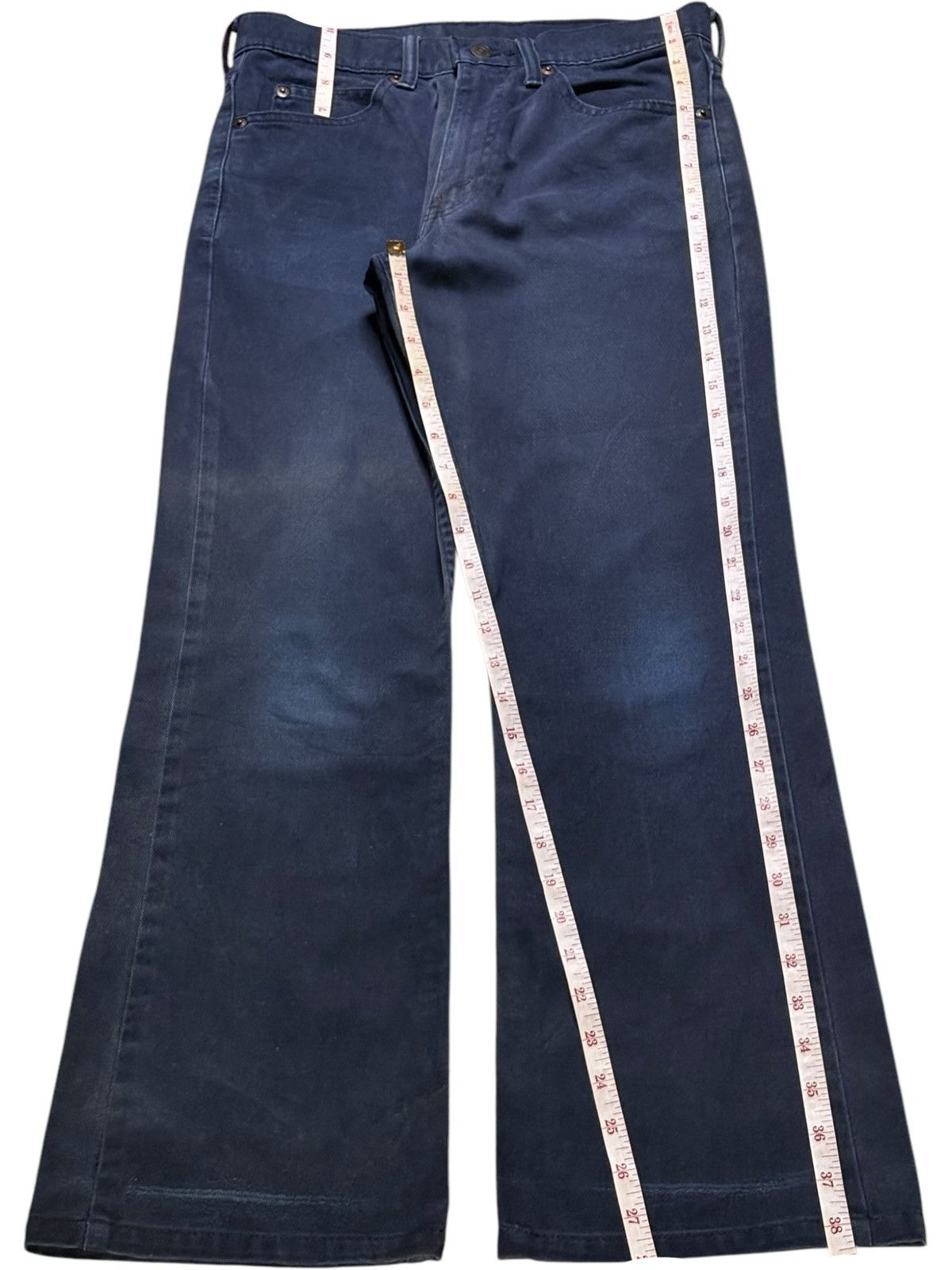Levi's Vintage 90s Levis 517 Japan Blue Wash Bootcut Jeans Size US 28 / EU 44 - 13 Thumbnail