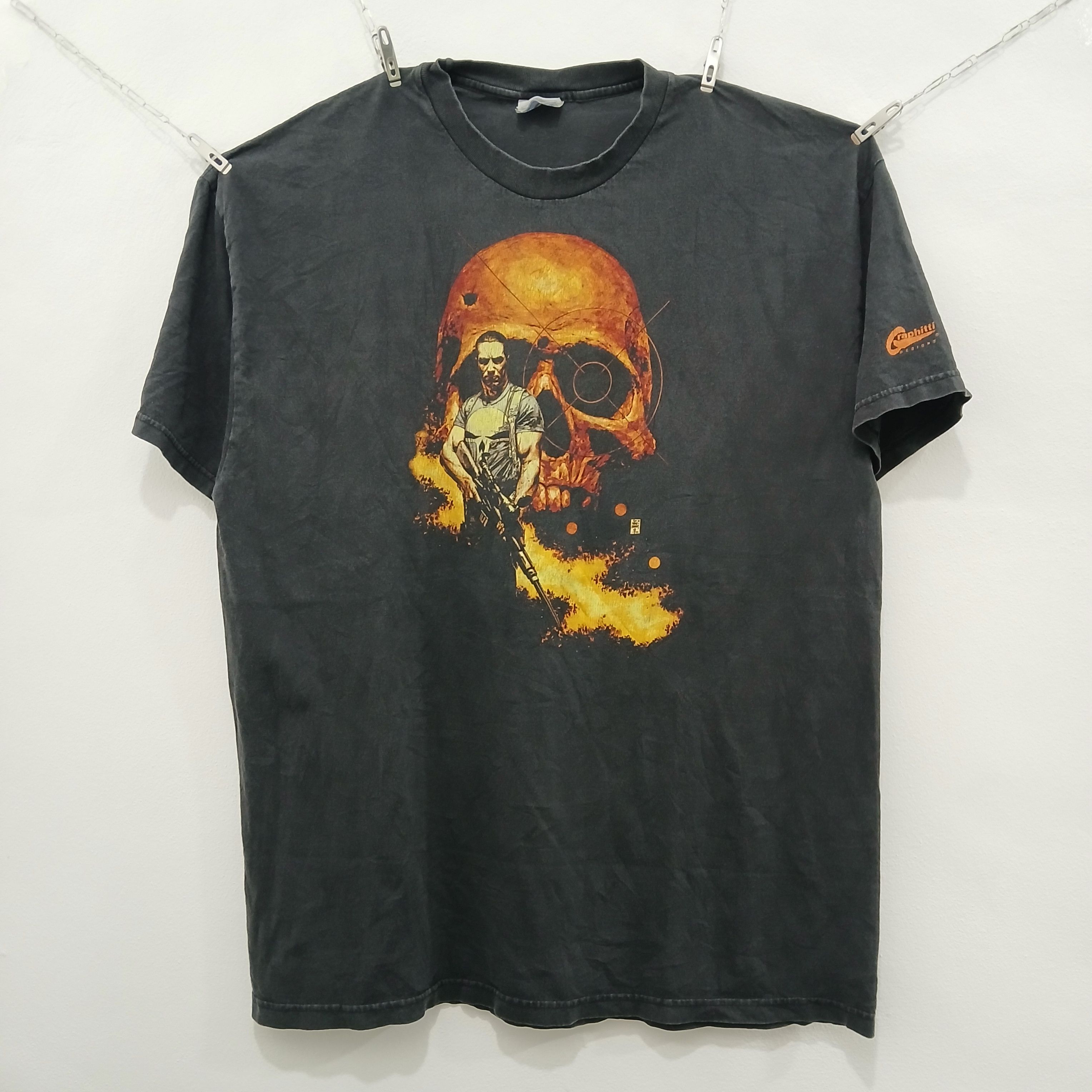 Marvel Comics THE PUNISHER Marvel Comics Vintage Tee 2001 Size US XL / EU 56 / 4 - 2 Thumbnail