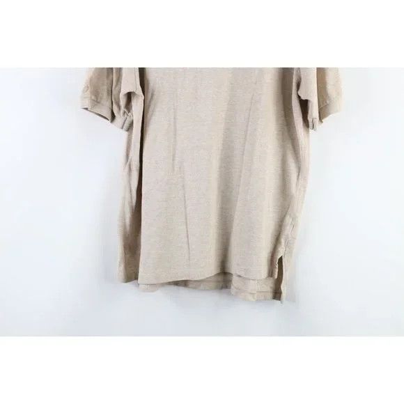 Polo Ralph Lauren Vintage 90s Ralph Lauren Faded Collared Polo Shirt Beige Size US L / EU 52-54 / 3 - 9 Thumbnail