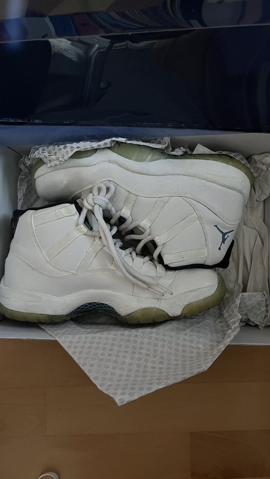 Jordan Brand Nike Air Jordan 11 Legend Blue Colombia Size US 8.5 / EU 41-42 - 1 Thumbnail