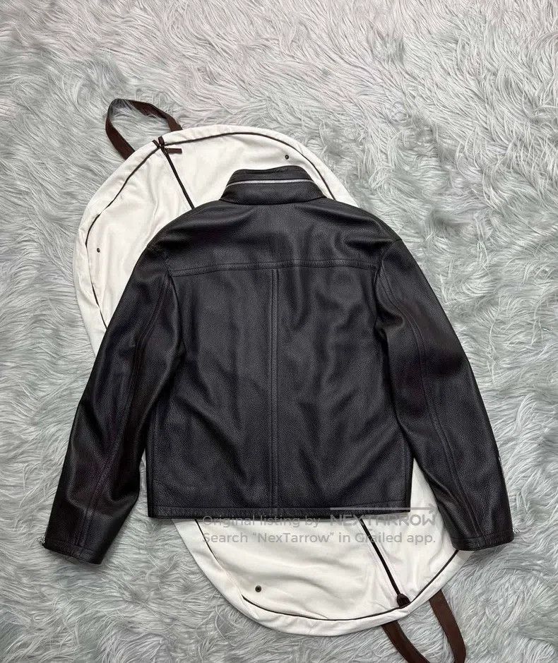 Hermes Hermes Poster Model Hunting Leather Jacket, 100% Reindeer Size US M / EU 48-50 / 2 - 8 Thumbnail