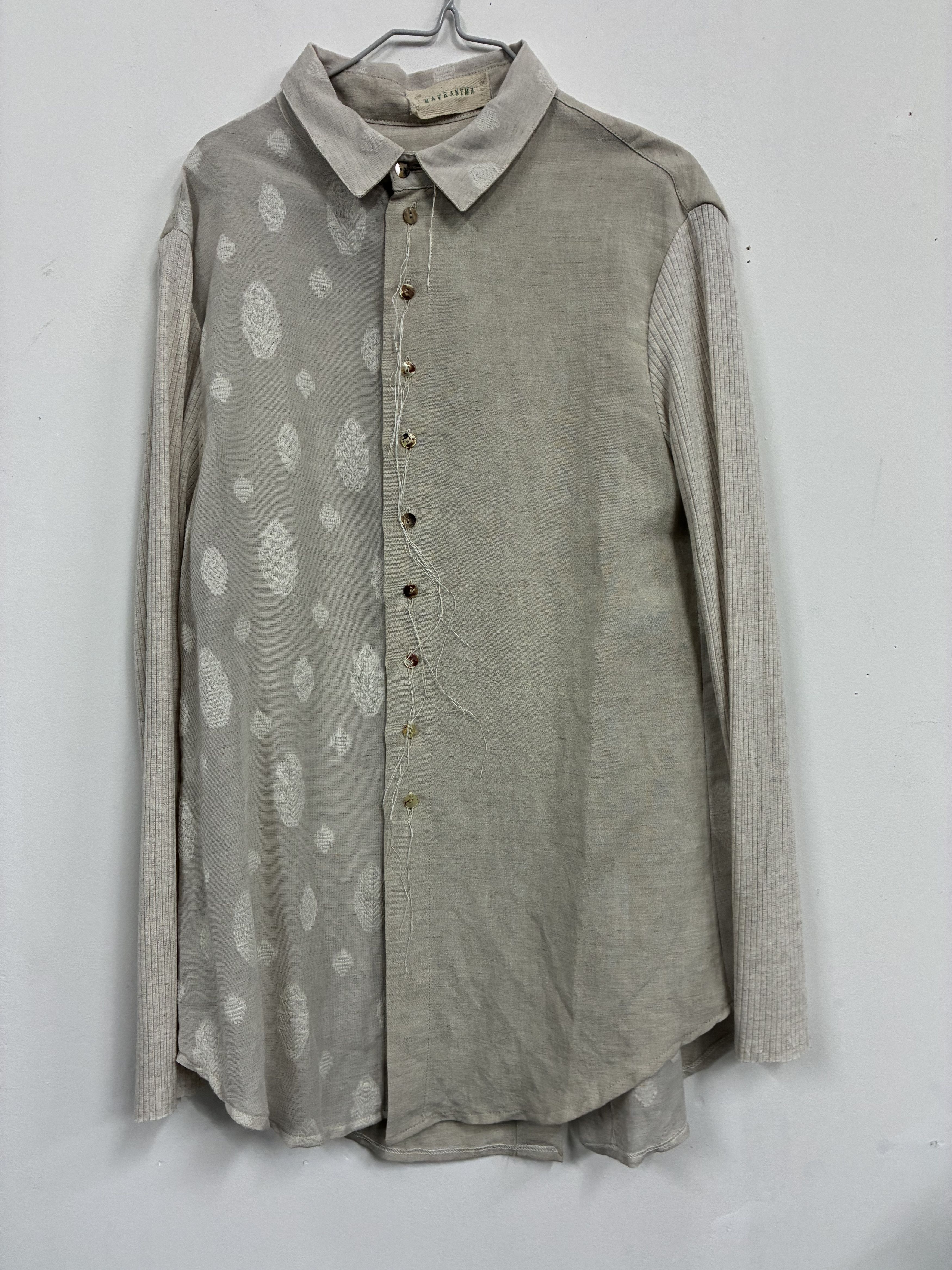 Mavranyma MAVRANYMA - Different fabrics shirt Size US S / EU 44-46 / 1 - 3 Thumbnail