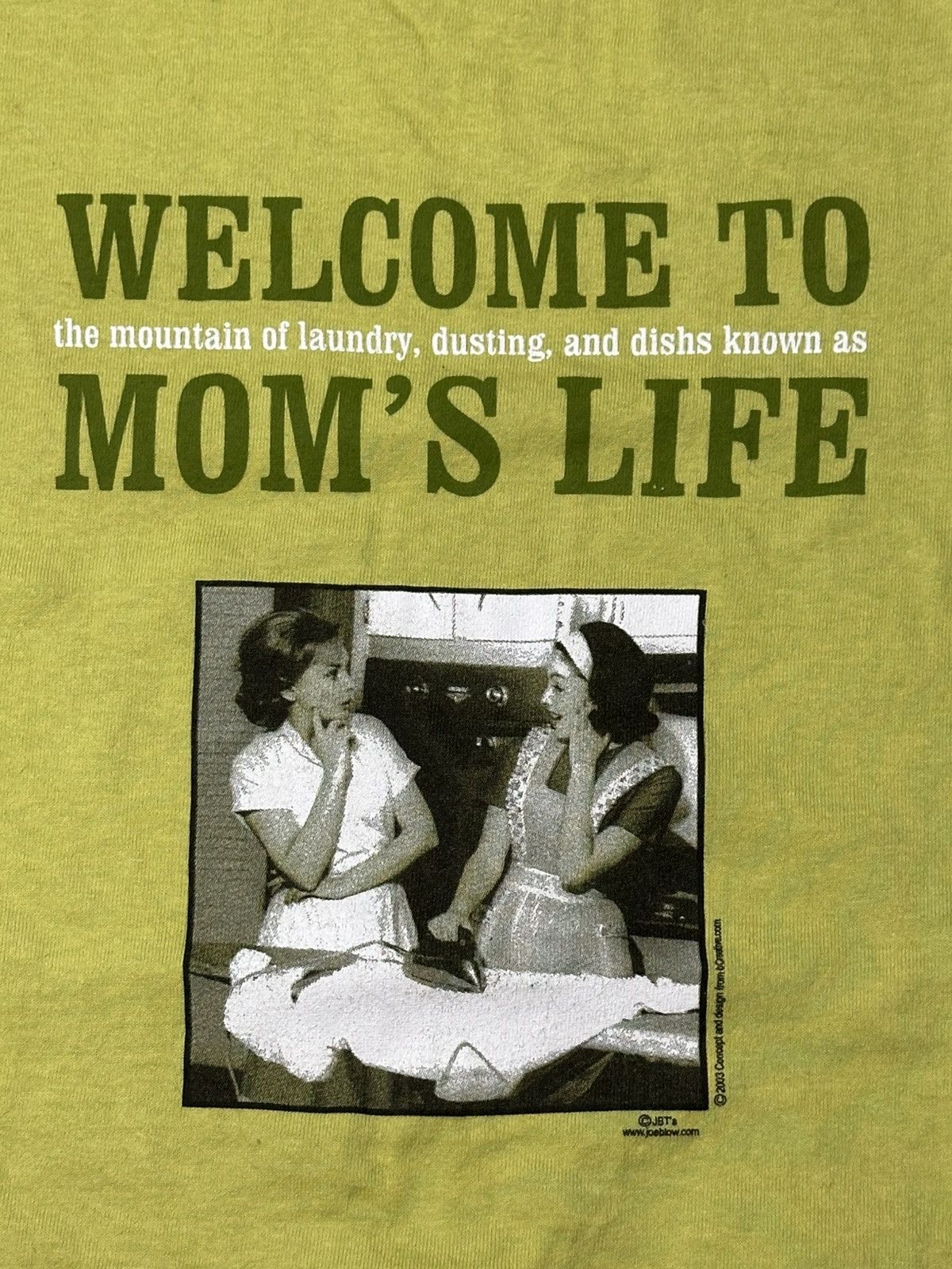 Anvil Vintage y2k Welcome to Moms life 2003 humor funny T-shirt Size US M / EU 48-50 / 2 - 4 Thumbnail