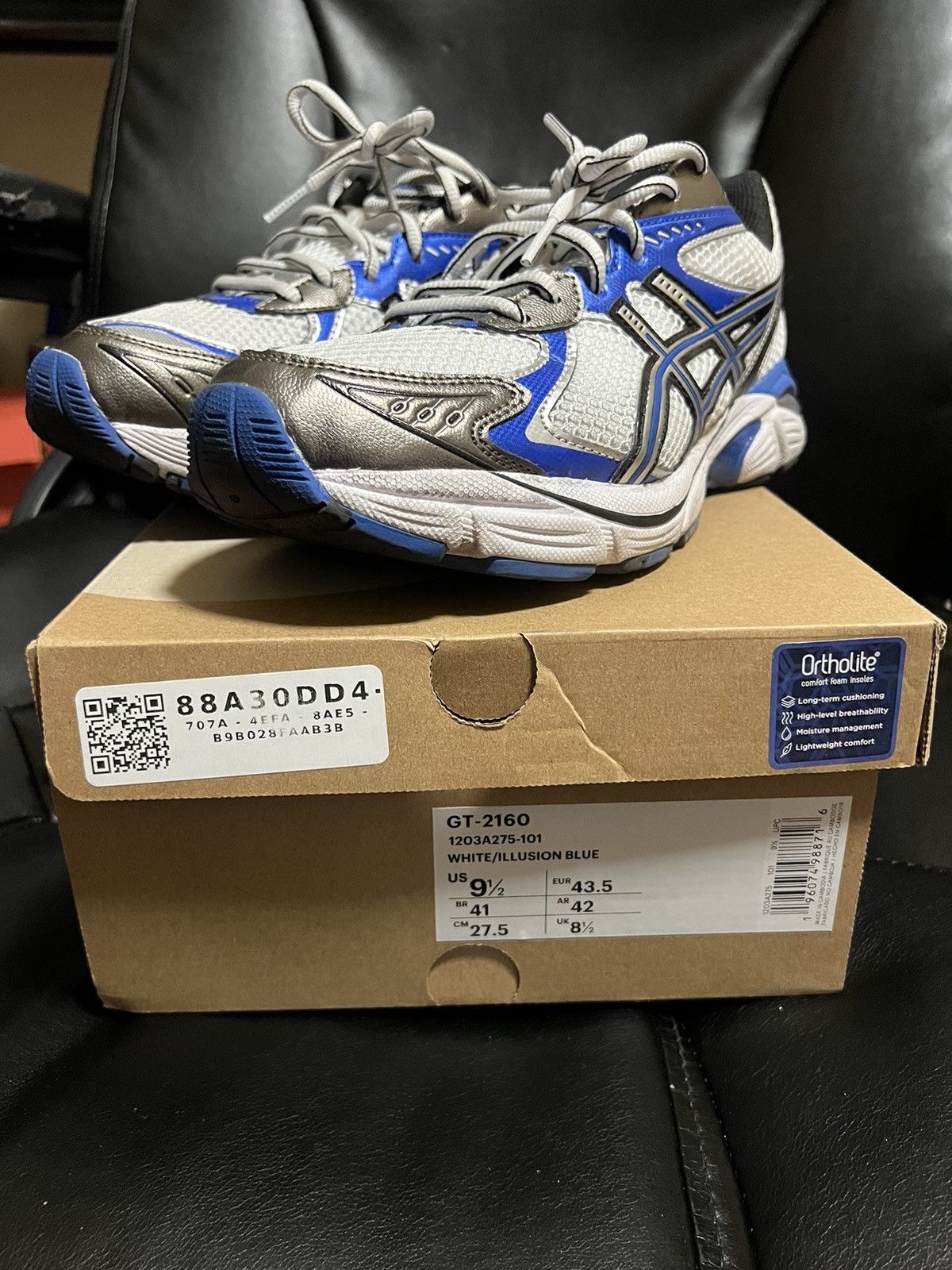 image of Asics Gt-2160 Shoes in Blue, Men's (Size 9.5)