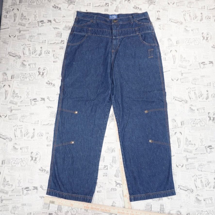 Vintage 40 - Vintage Y2K denim blues Merrill Forbes carpenter jeans Size US 40 / EU 56 - 4 Thumbnail