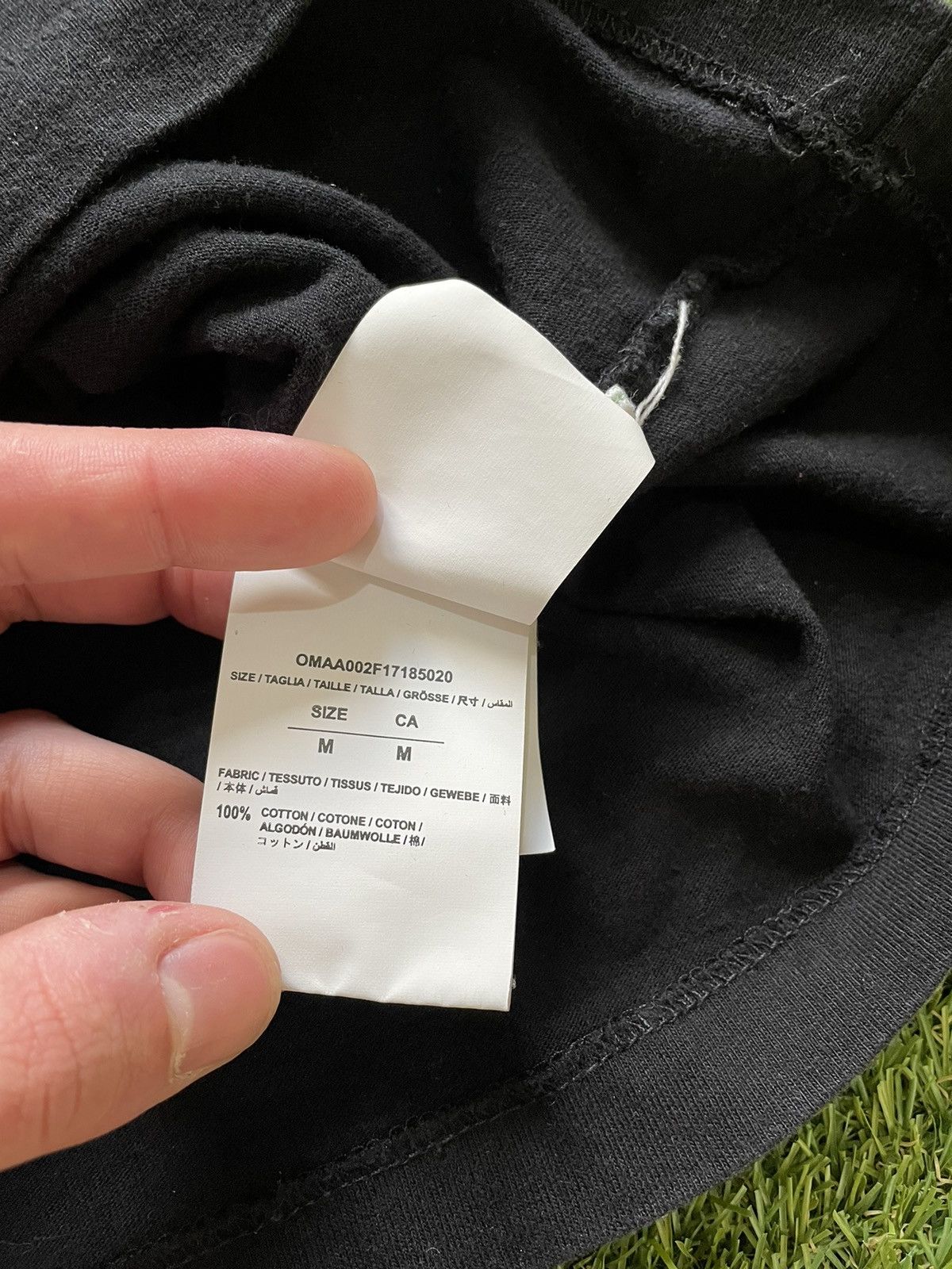 Off-White FW17 OFF WHITE Not Real Seeing Things Graphic T Shirt Mens M Size US M / EU 48-50 / 2 - 6 Thumbnail