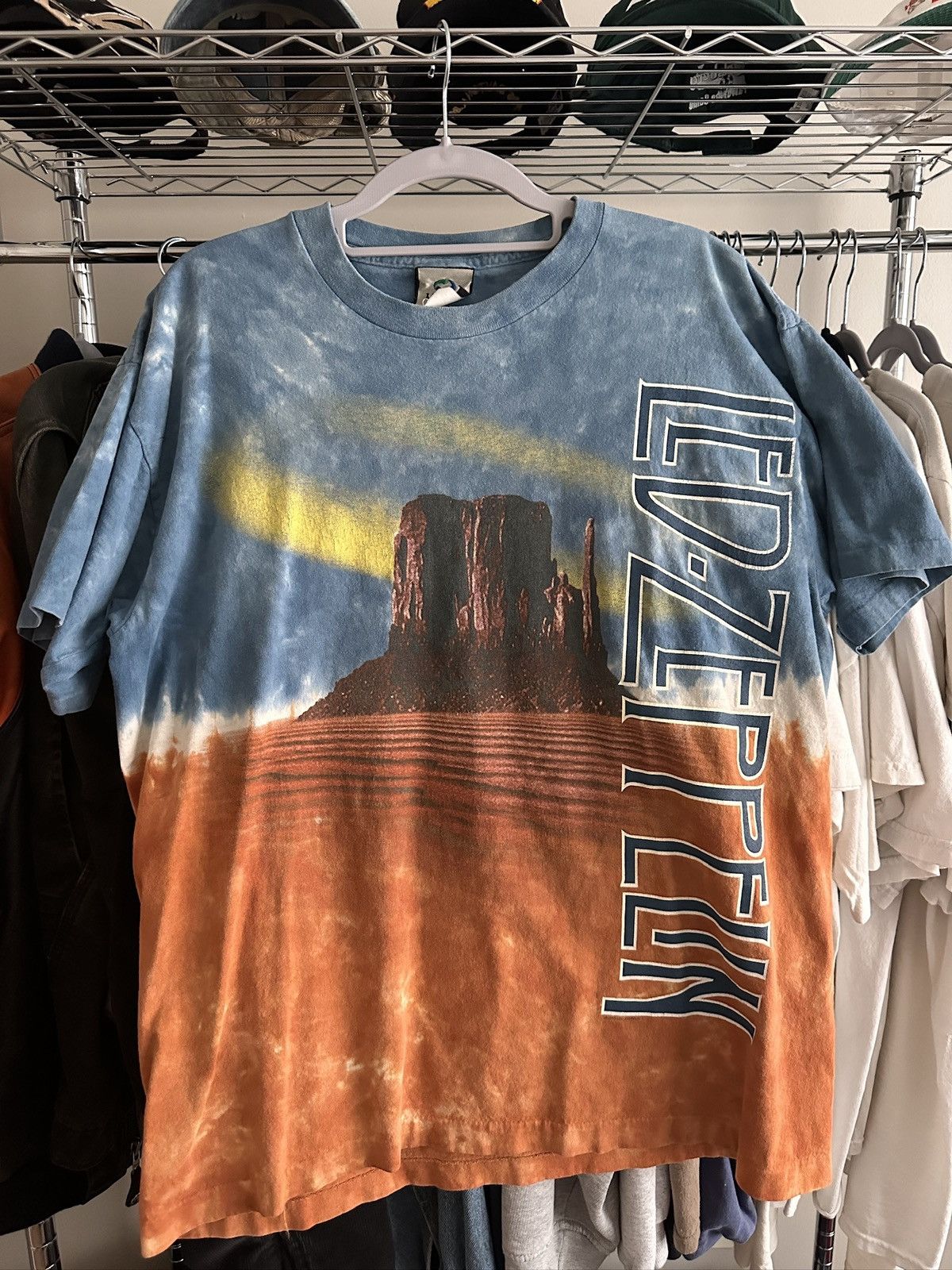 Liquid Blue Vintage Led Zeppelin liquid blue single stitch tee size L Size US L / EU 52-54 / 3 - 4 Thumbnail