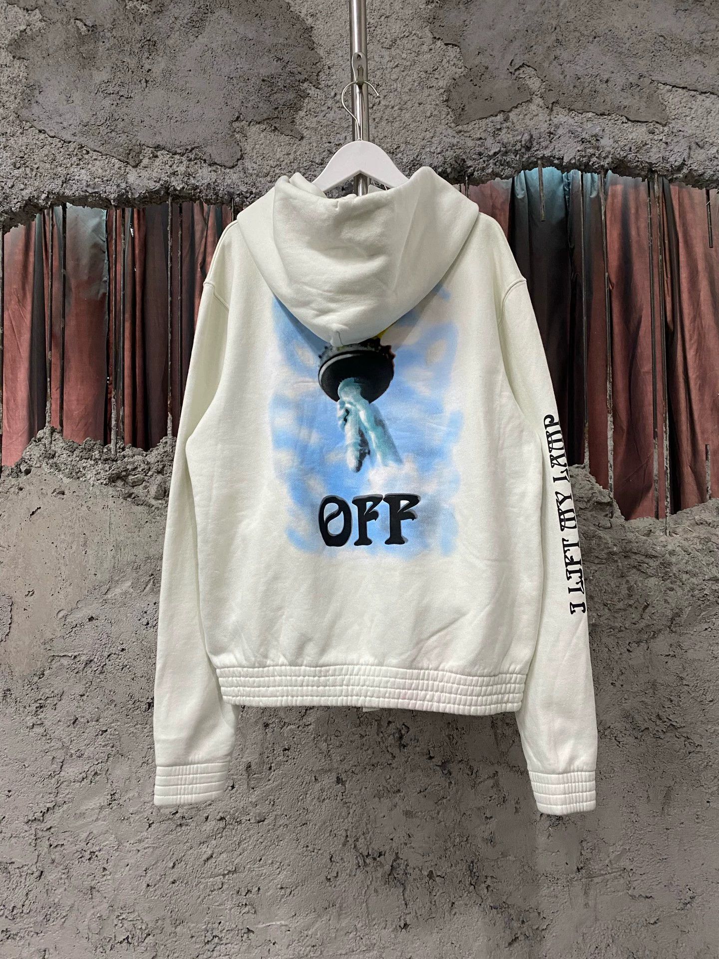 Off-White off-white Statue of Liberty hoodie M new Size US M / EU 48-50 / 2 - 2 Thumbnail