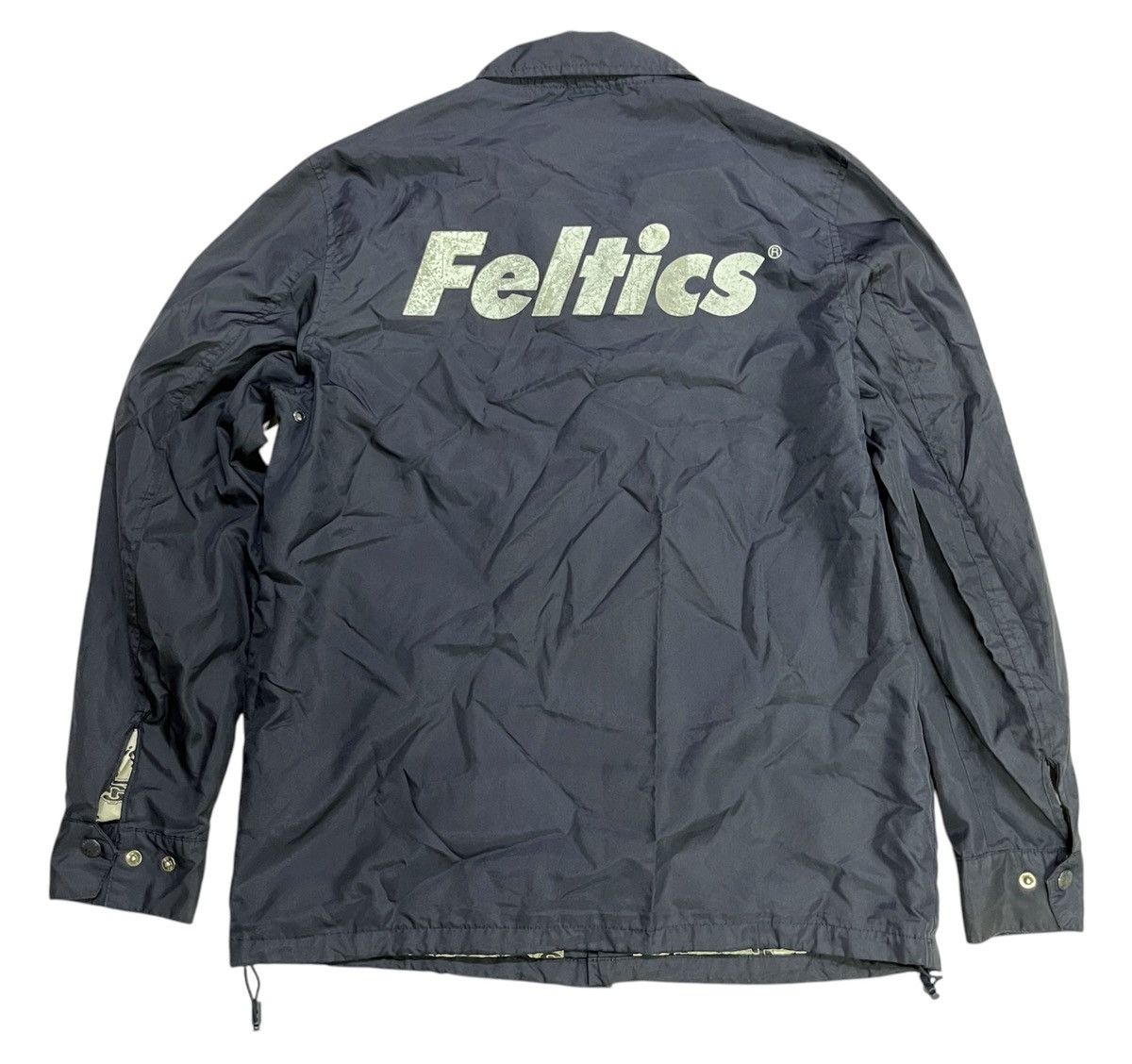 Japanese Brand × Vintage Feltics Reflective Coach Jacket Size US S / EU 44-46 / 1 - 1 Thumbnail