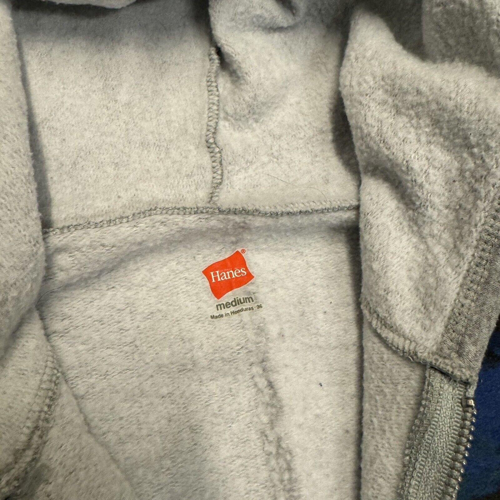 Hanes × Vintage Y2K 2000s JNCO-Style Skater Zip Up Hoodie Sweatshirt Size US S / EU 44-46 / 1 - 5 Thumbnail