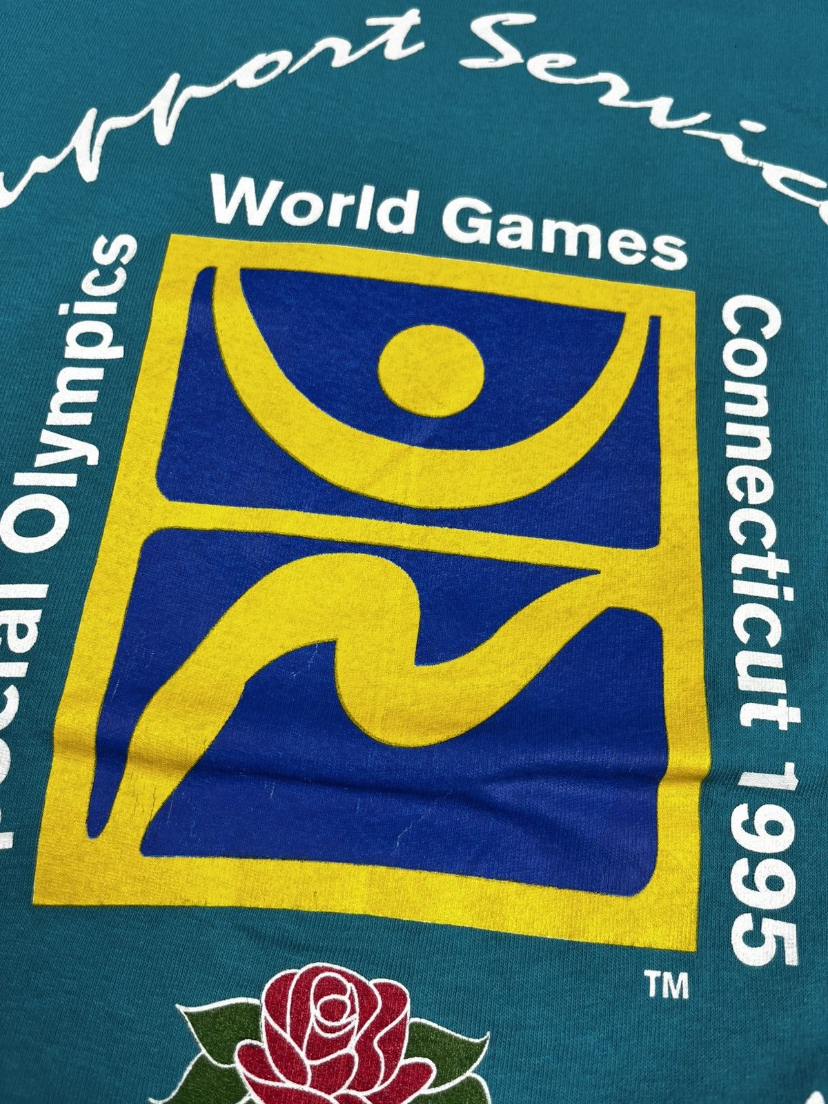 Vintage VTG 1995 Starter Special Olympics World Games T-Shirt Size US L / EU 52-54 / 3 - 2 Thumbnail