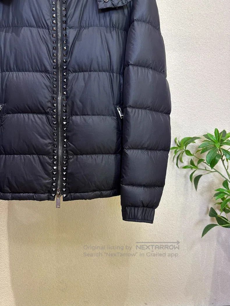 Other Valentino Metal willow stud black goose down down jacket Size US M / EU 48-50 / 2 - 4 Thumbnail