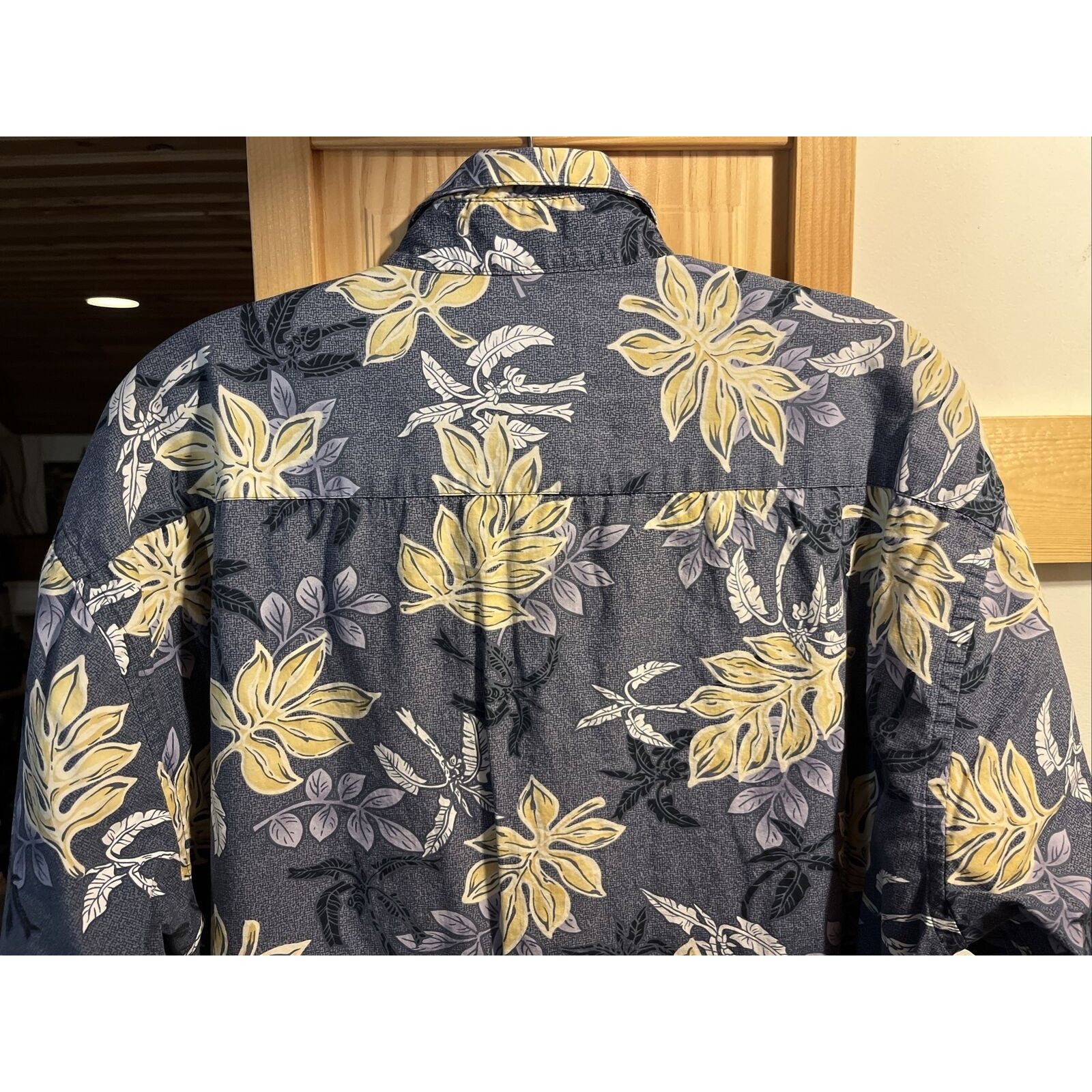 Campia Moda Campia Moda Men’s L Blue Floral SS Cotton Hawaiian Shirt Size US L / EU 52-54 / 3 - 10 Thumbnail