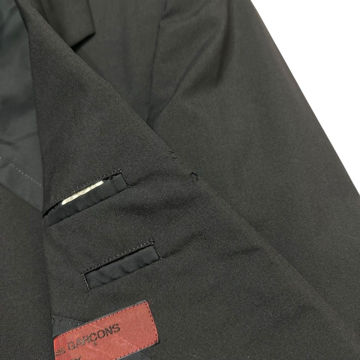 Comme des Garcons Homme Deux 732 90s Comme Des Garcons Homme Deux vintage jacket wool Size 44R - 9 Thumbnail