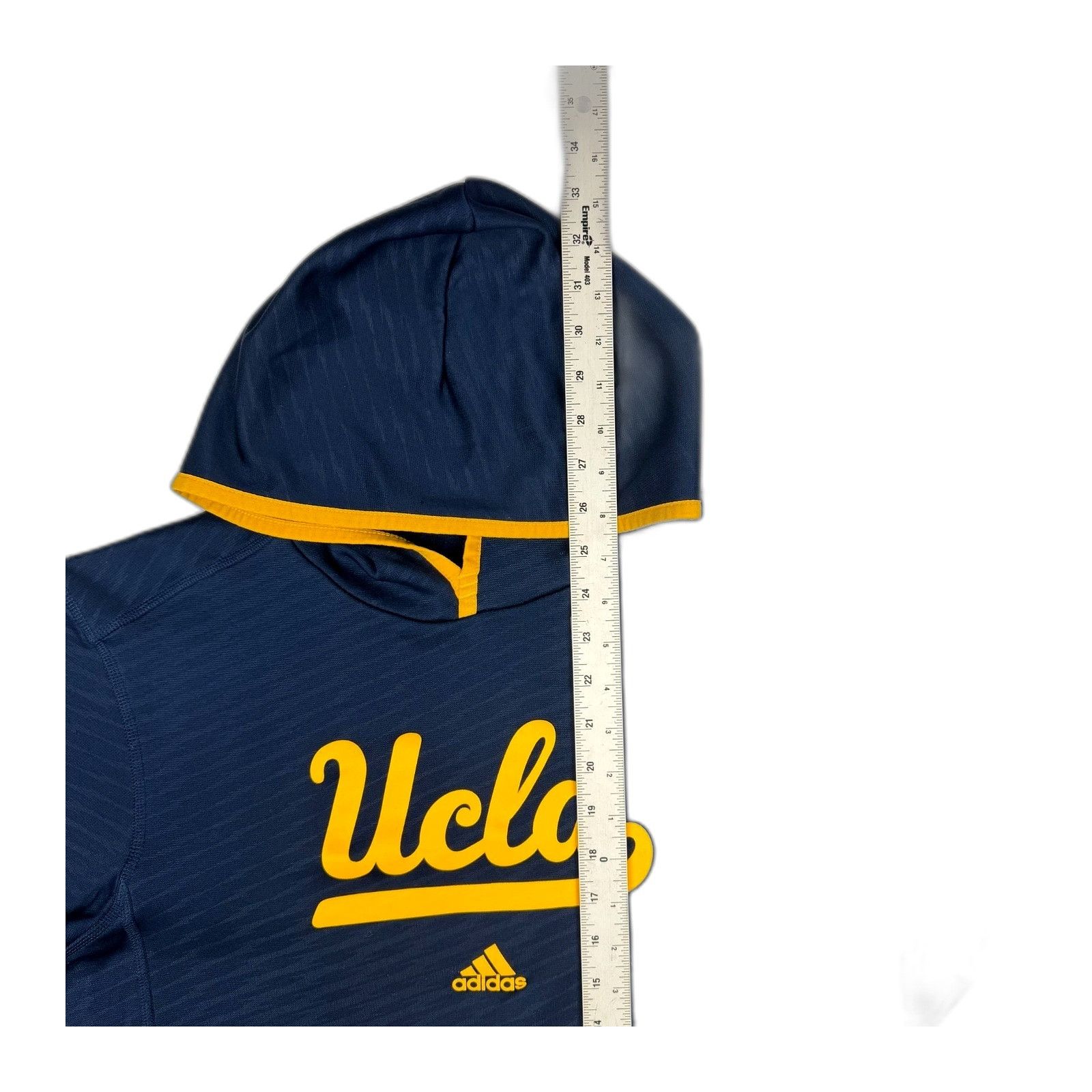 Adidas Adidas UCLA Bruins Hoodie Mens Blue Gold NCAA Pullover Perfo Size US S / EU 44-46 / 1 - 4 Thumbnail