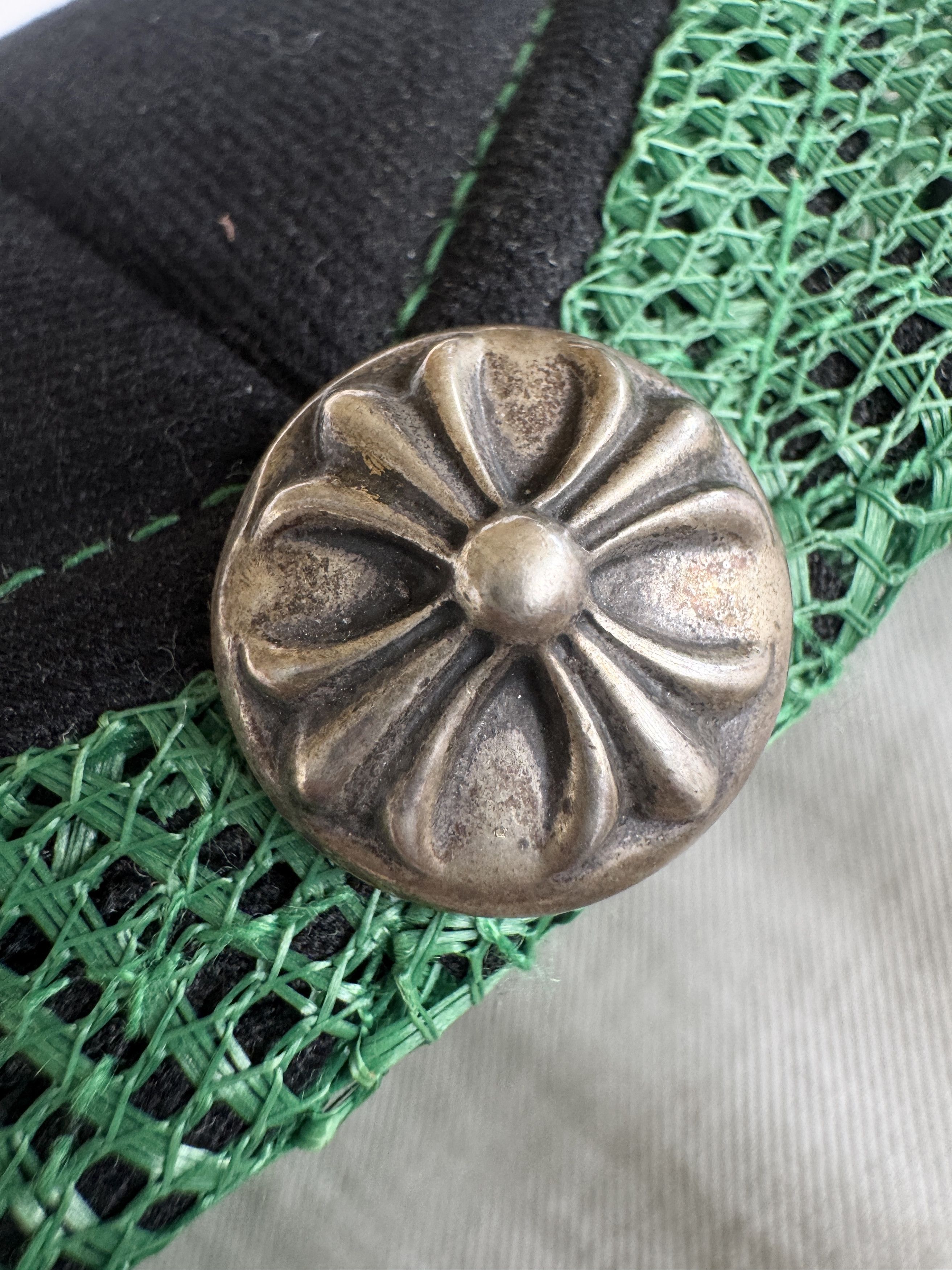 Chrome Hearts Green CH Hollywood Trucker Size ONE SIZE - 3 Thumbnail