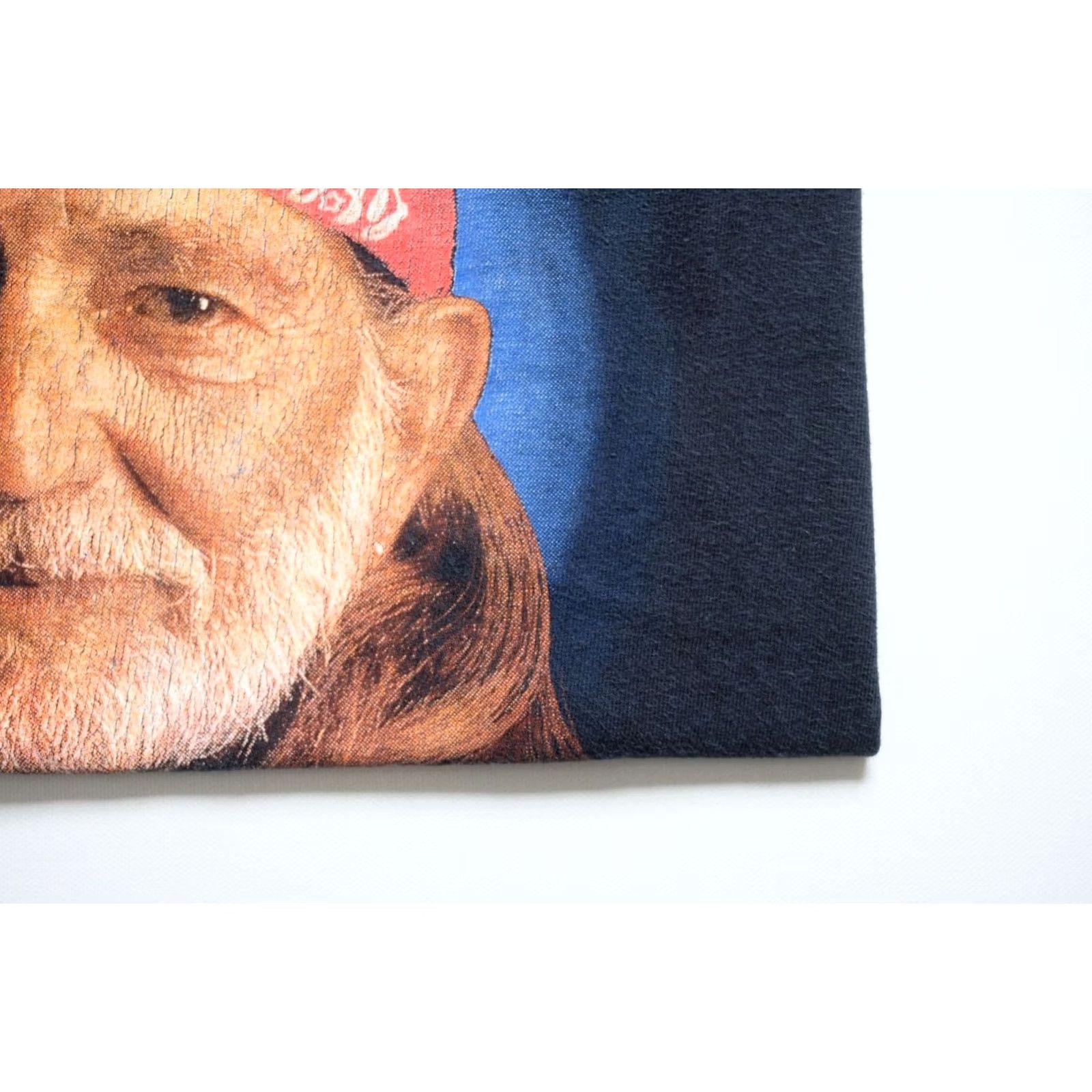 Alife VINTAGE Willie Nelson VTG Y2K 90s USA MADE THE FACTS OF LIFE COUNTRY MUSIC T SHIRT SZ L Men's Black Cotton Short Sleeve Crew Neck 90s Music Size US L / EU 52-54 / 3 - 4 Thumbnail