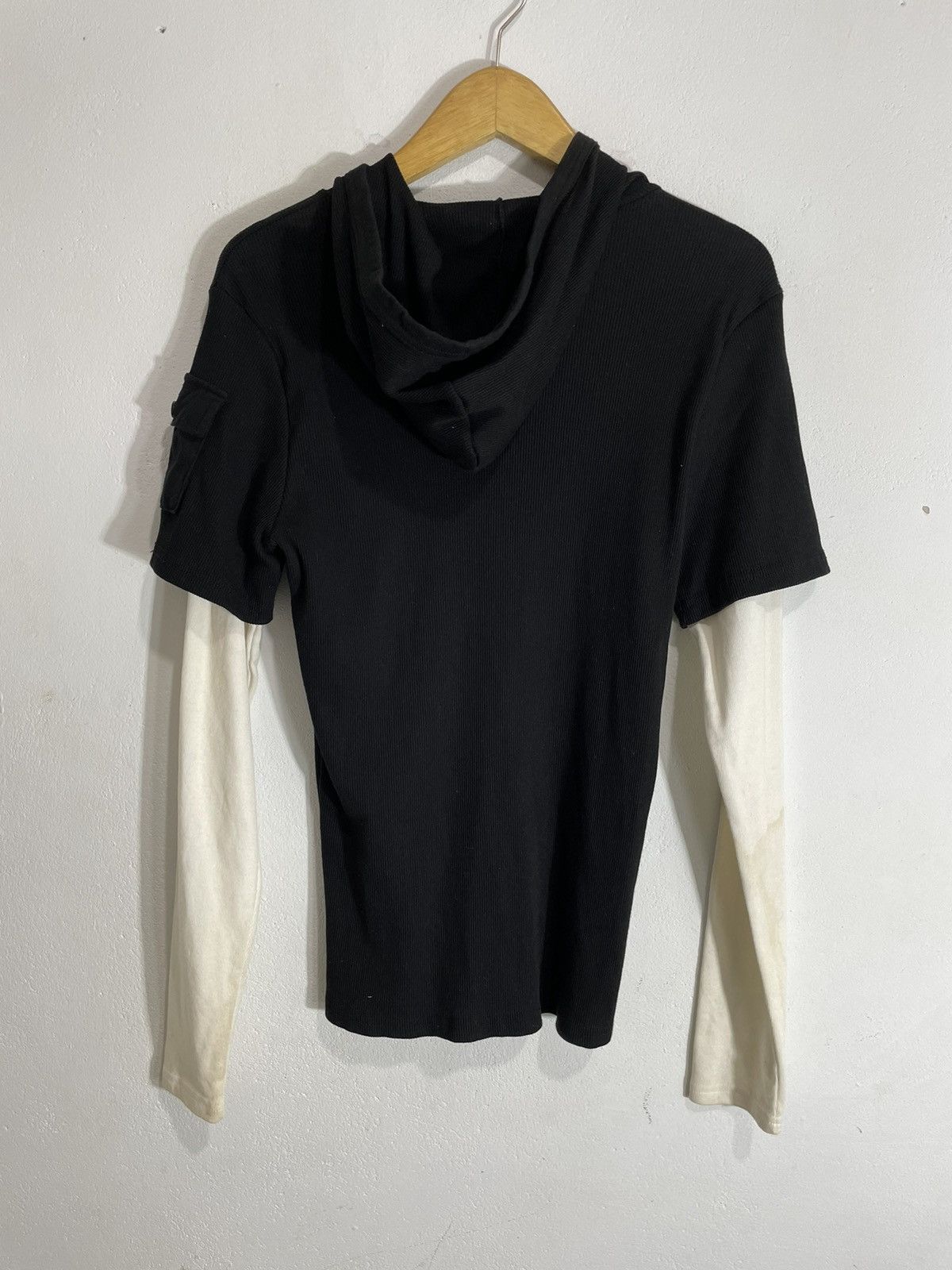 GOA Thermal Button Hoodie Double layer trashed sleeve Size US S / EU 44-46 / 1 - 8 Thumbnail