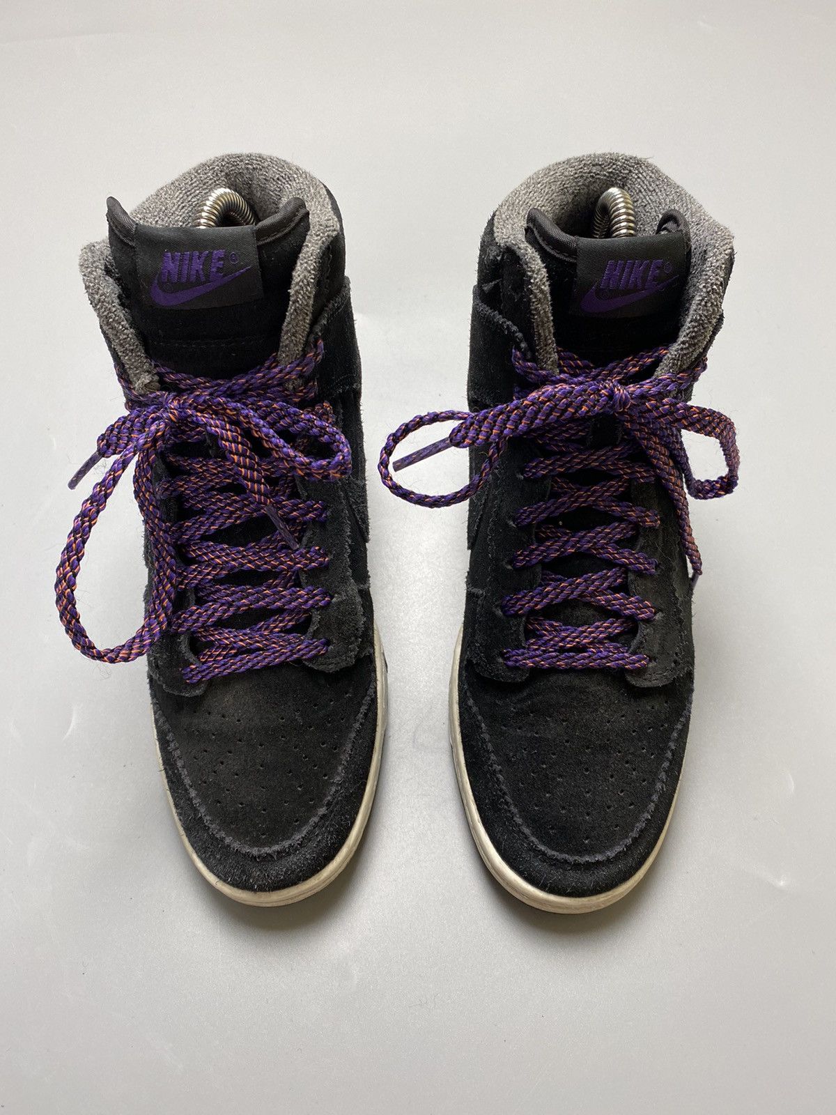 Nike Nike Dunk Sky High Black Court Purple Size US 7.5 / IT 37.5 - 2 Thumbnail