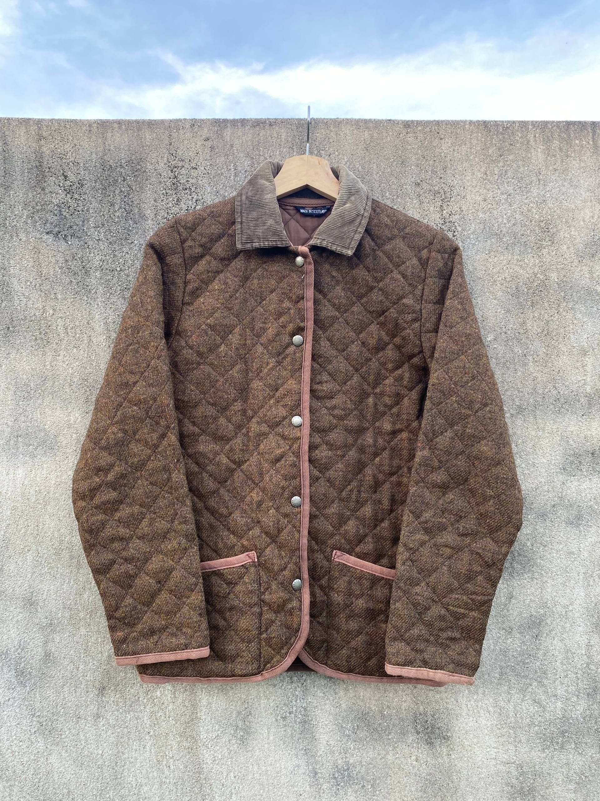 Mackintosh Mackintosh Scotland Quilted Wool Jacket Size US S / EU 44-46 / 1 - 1 Thumbnail