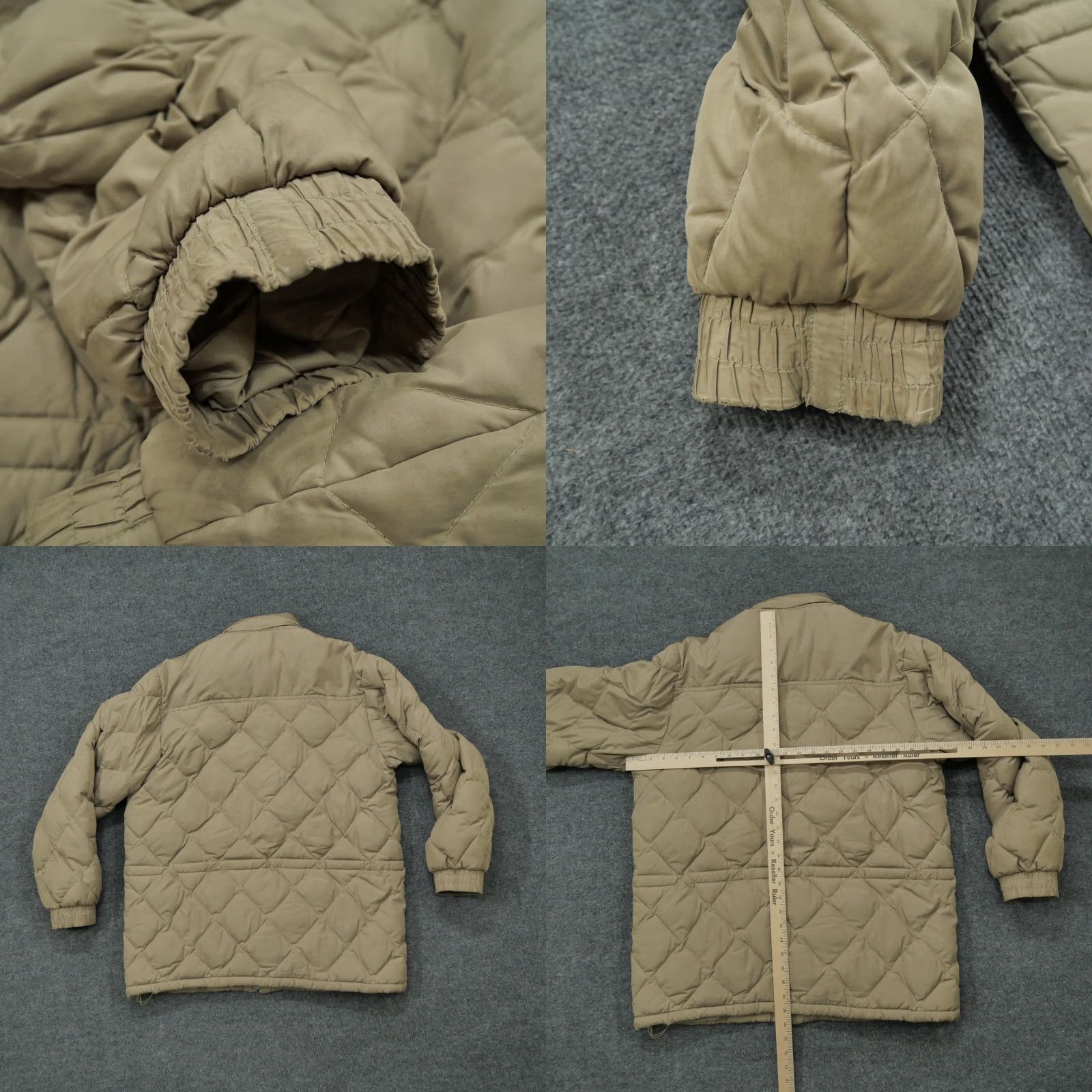 Vintage VINTAGE Yaya Jacket Men M Tan Brown Goose Down Coat Puffer 70s 80s Zip Full Zip Polyester Down Jacket Size US M / EU 48-50 / 2 - 9 Thumbnail