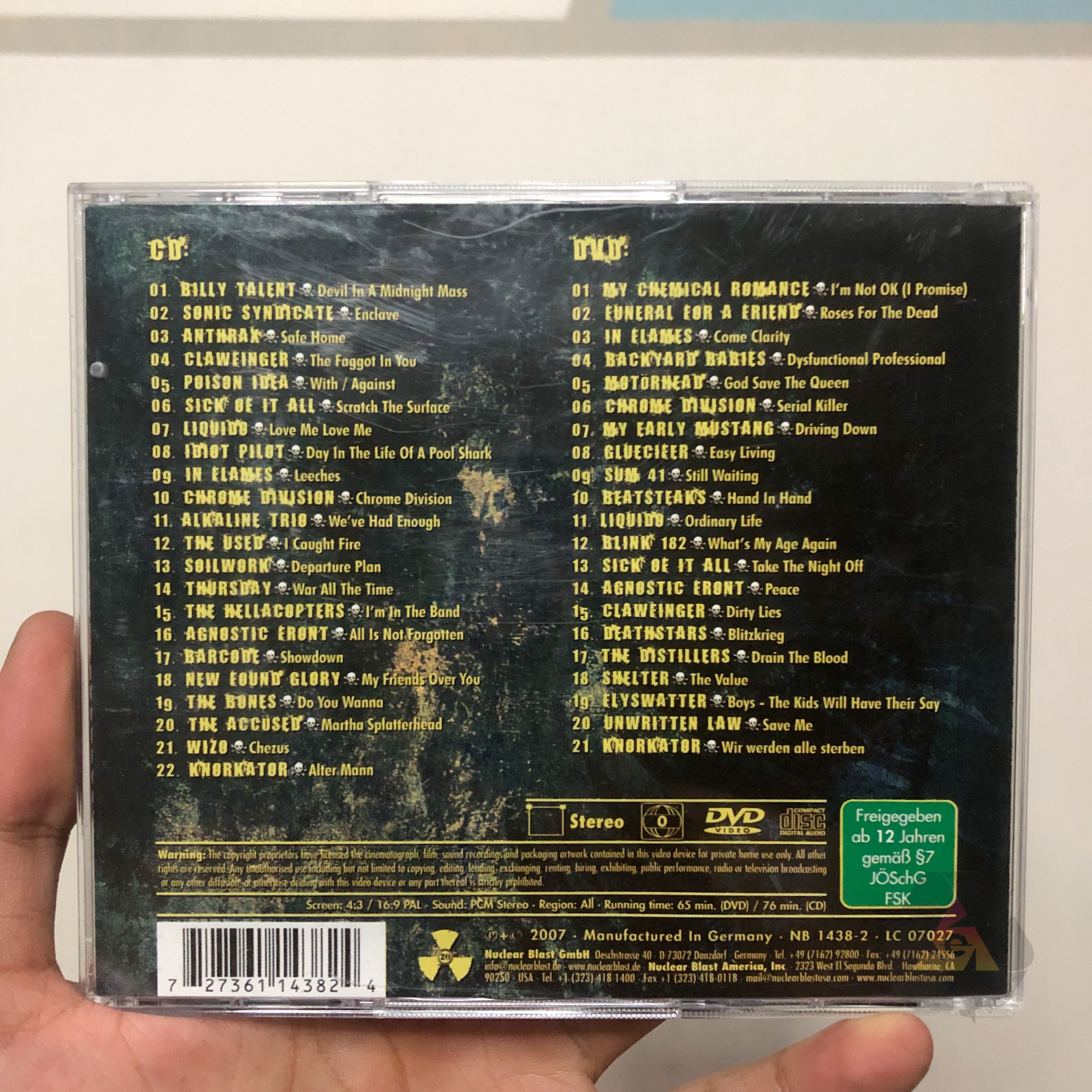 Other CD Earcrusher Nuclear Blast 2007 Size ONE SIZE - 6 Thumbnail