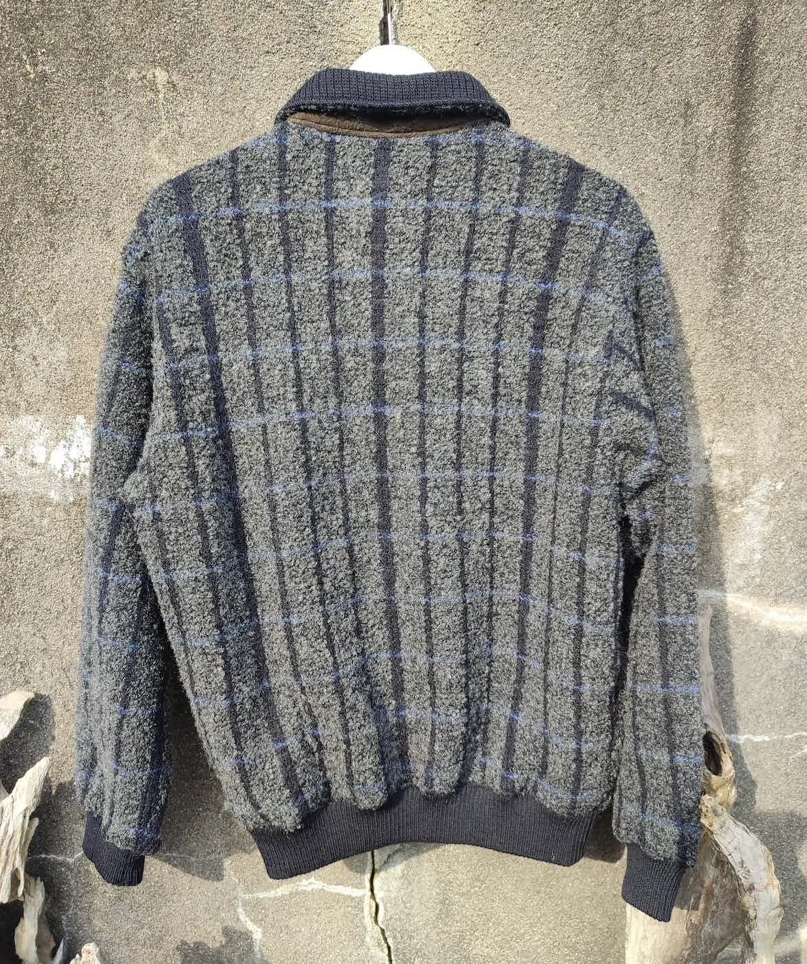 Japanese Brand Vintage Arnold Palmer Wool ZipUp Fleece Jacket Made in Japan Size US L / EU 52-54 / 3 - 2 Thumbnail