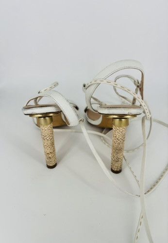 Jacquemus Jacquemus White Leather Sandals – US 9 Size US 9 / IT 39 - 6 Thumbnail