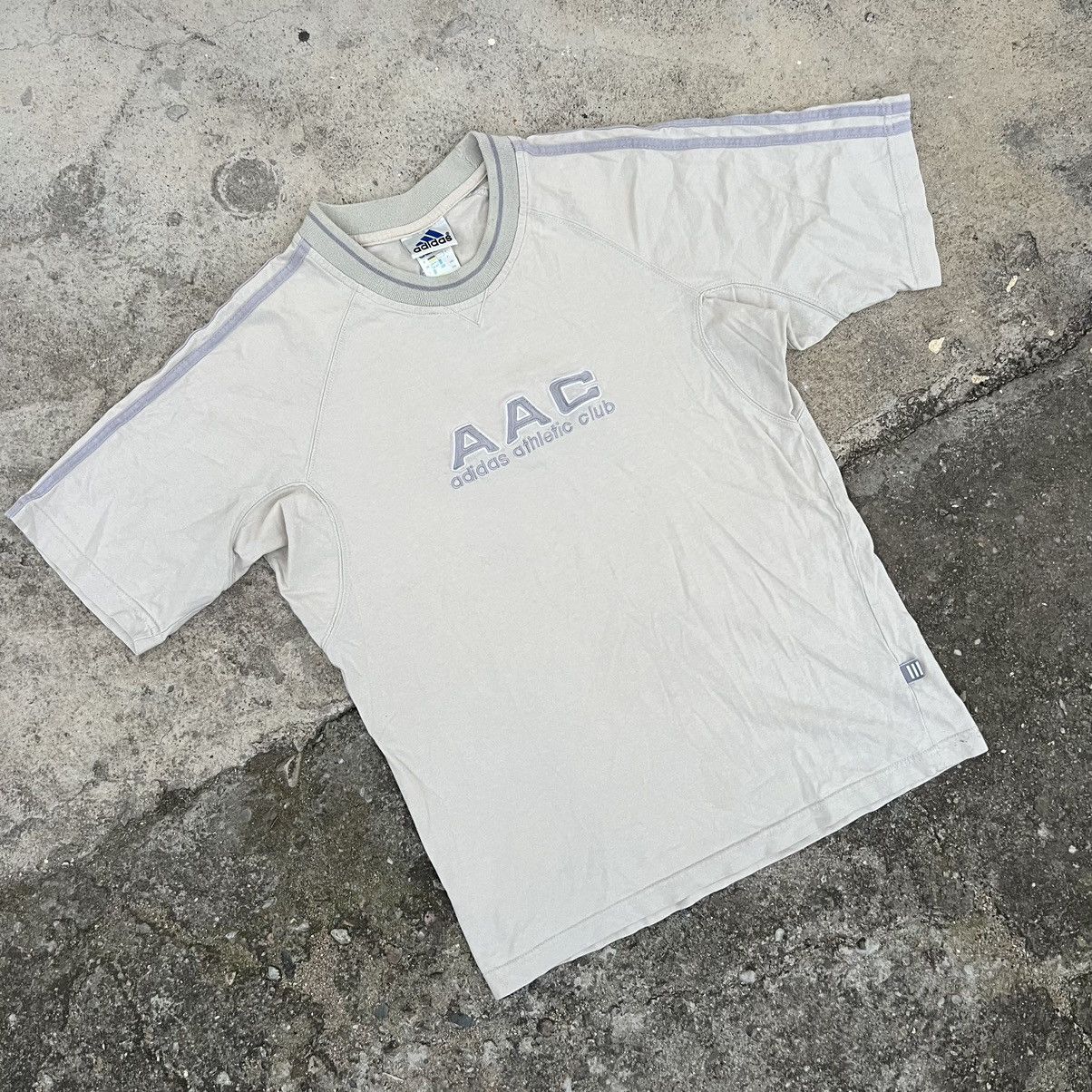 Adidas × Vintage Vintage 90s Adidas T Shirt Blokecore Jersey Style Boxy Rap Size US L / EU 52-54 / 3 - 2 Thumbnail