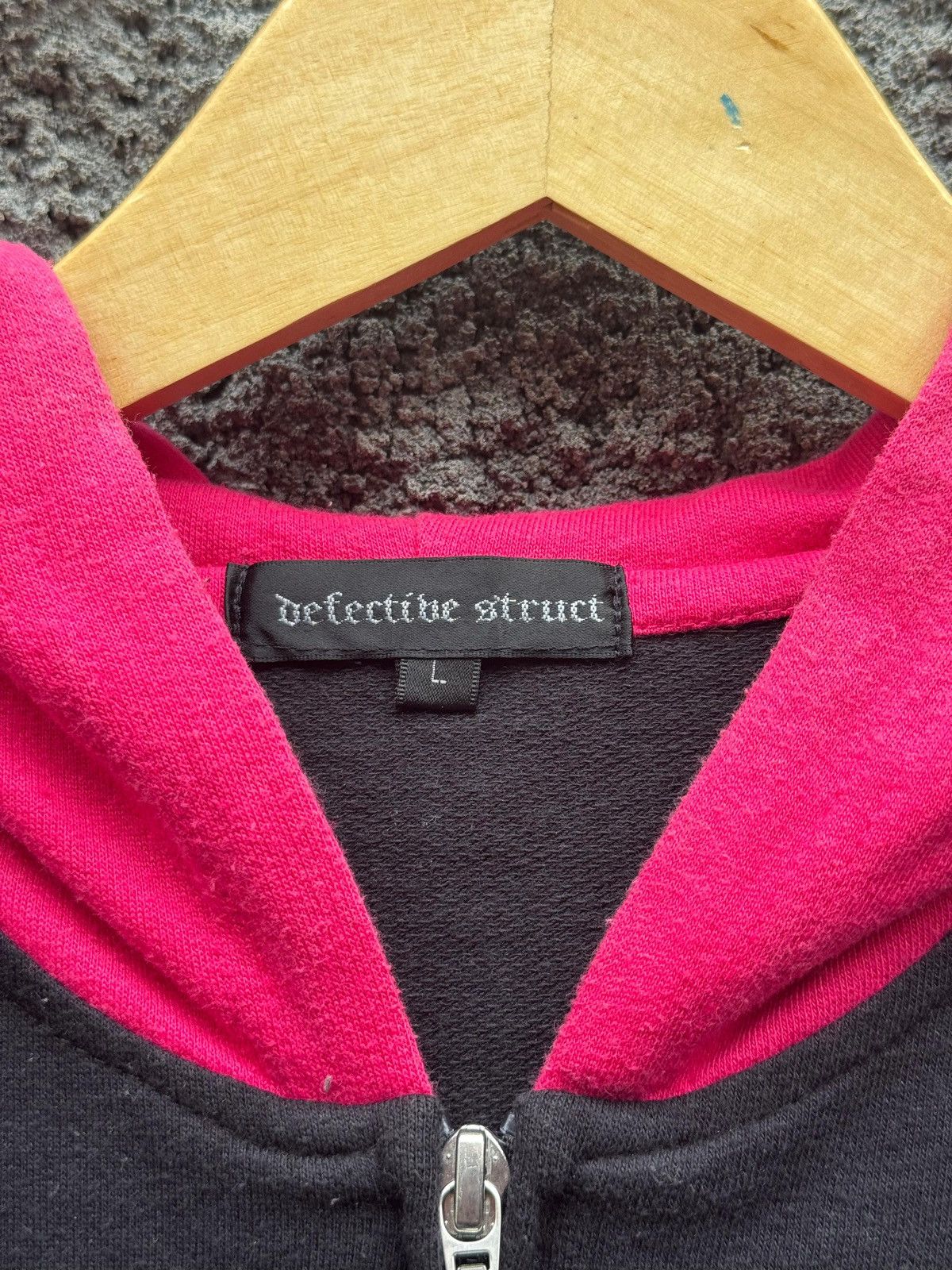 Hysteric Glamour × If Six Was Nine × Japanese Brand Y2k Detective struct ifsixwasnine style zip hoodie Size US L / EU 52-54 / 3 - 5 Thumbnail
