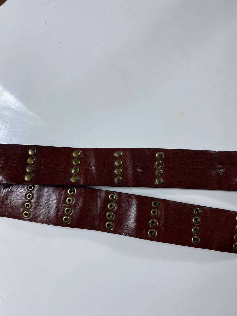 Vintage CRAZY Y2K Japanese style Big Buckle Belt Size ONE SIZE - 5 Thumbnail