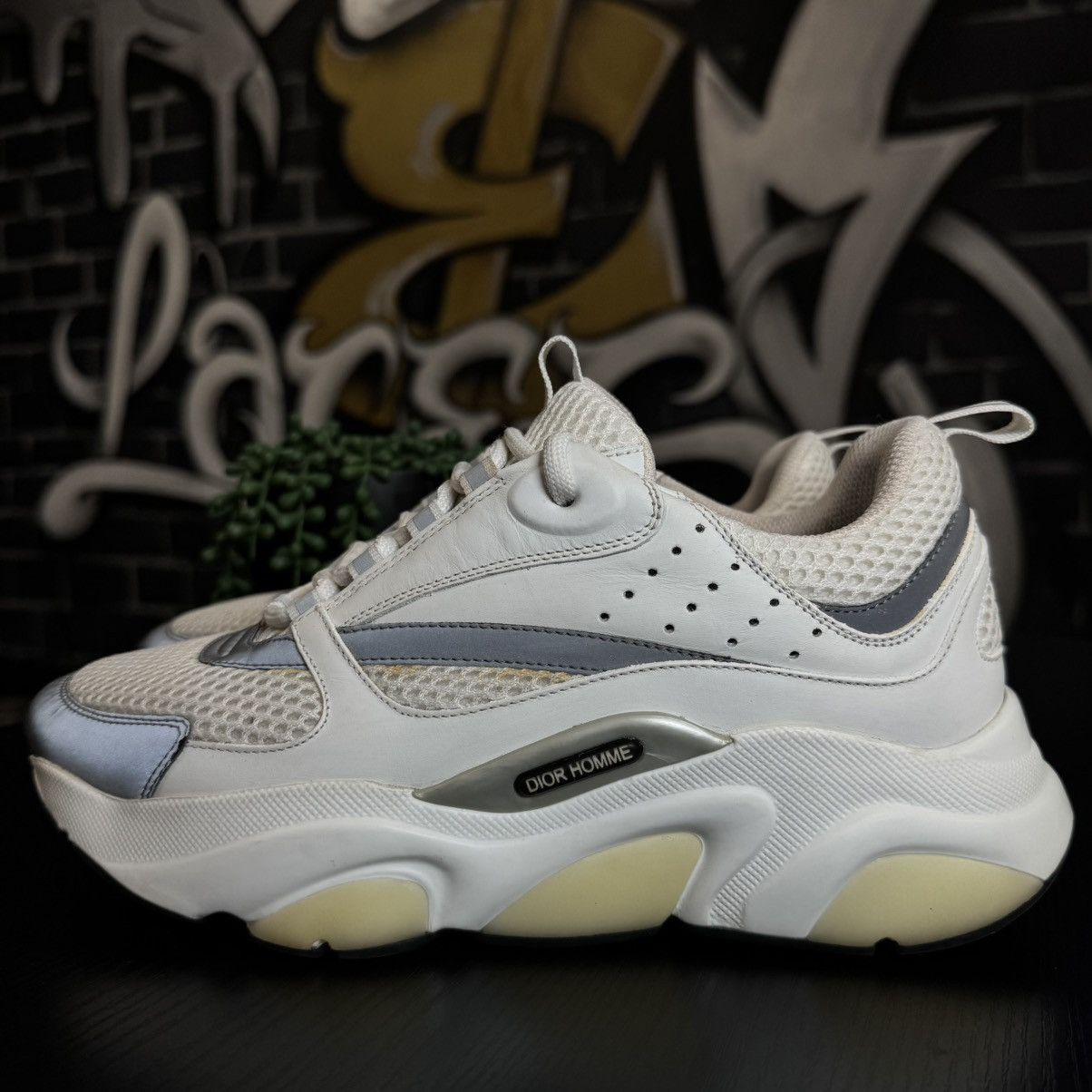 Dior Dior B22 White/Silver Size US 6 / EU 39 - 3 Thumbnail