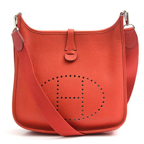 Hermes Hermes Hermes Evelyne II Taurillon Shoulder Bag Leather Shoulder Bag Stamp H Size ONE SIZE - 1 Thumbnail