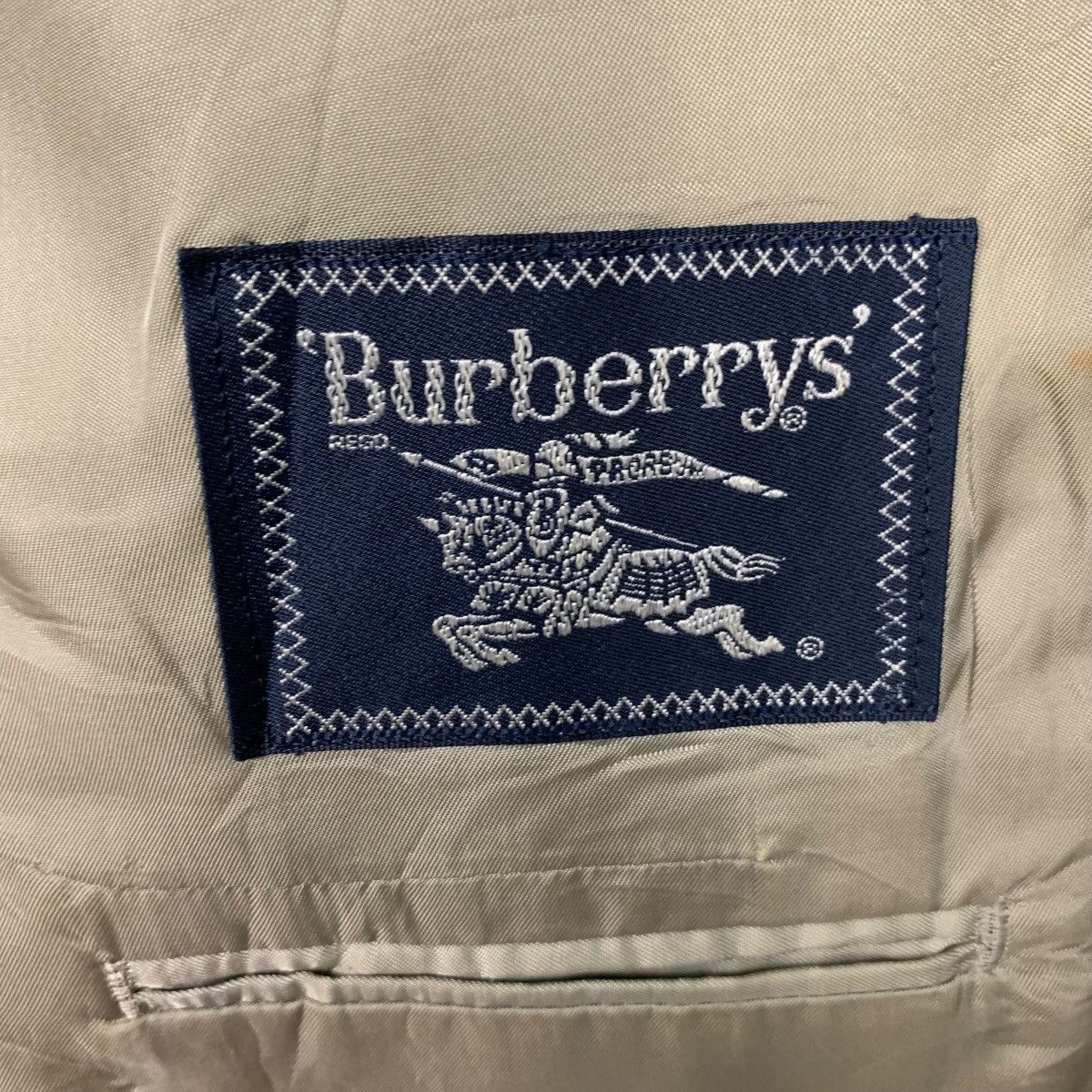 Burberry Vintage 90's BURBERRYS Checked Suit Jacket Blazer #2730-C123 Size US M / EU 48-50 / 2 - 13 Thumbnail