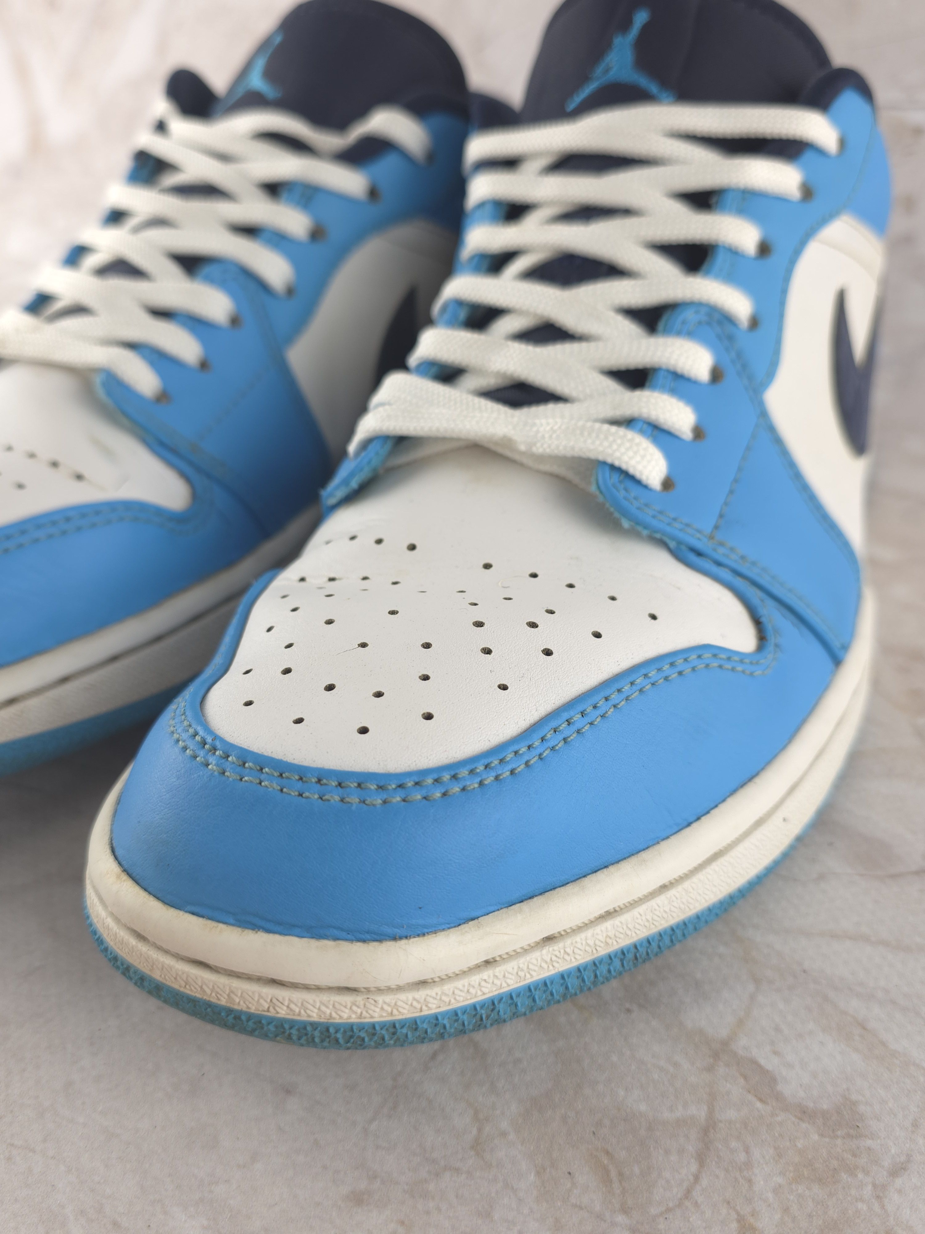 Jordan Brand Jordan 1 low UNC basketball shoes Size US 10 / EU 43 - 5 Thumbnail
