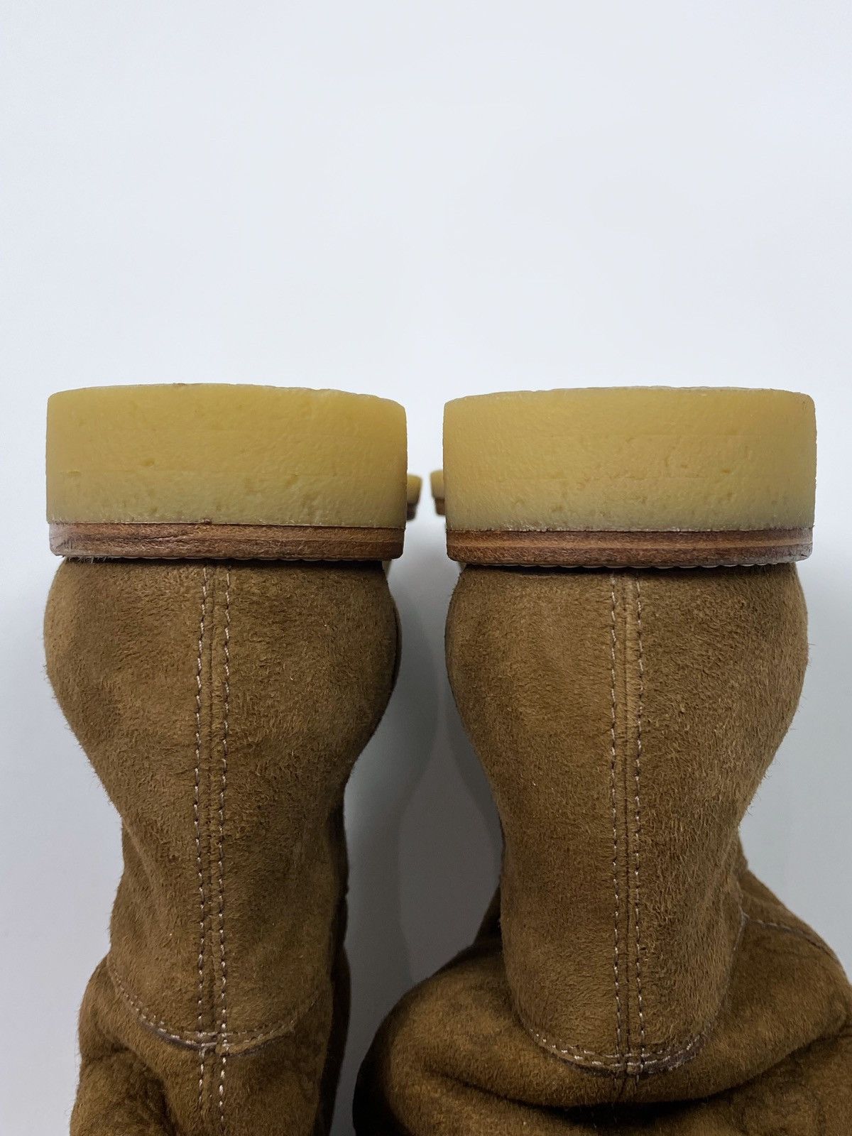 Gucci Gucci Guccissima GG Brown Suede Knee High Fur Lined Boots Size US 7 / IT 37 - 15 Thumbnail