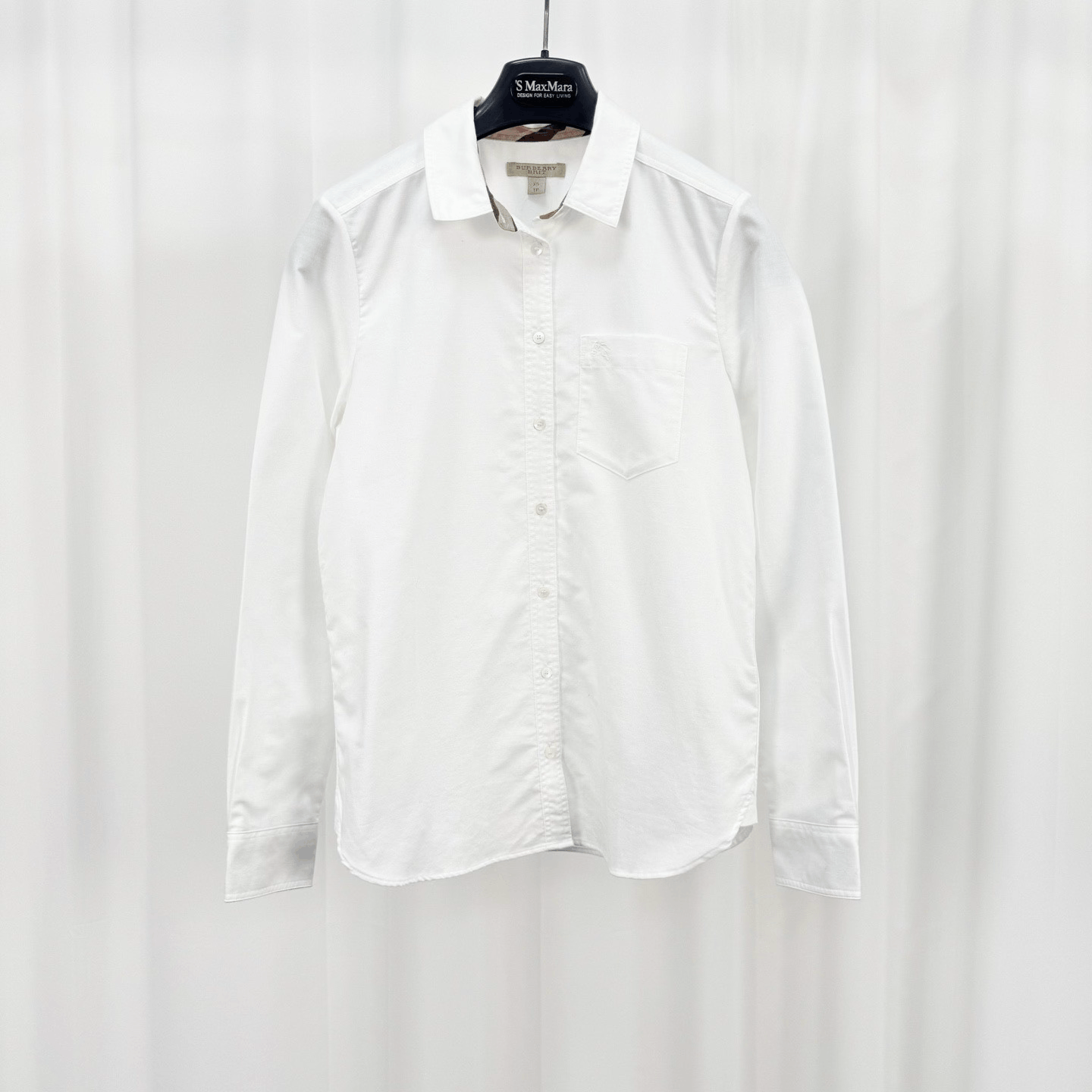 Burberry Burberry Horse Embroidered Check Shirt Size XS / US 0-2 / IT 36-38 - 1 Thumbnail