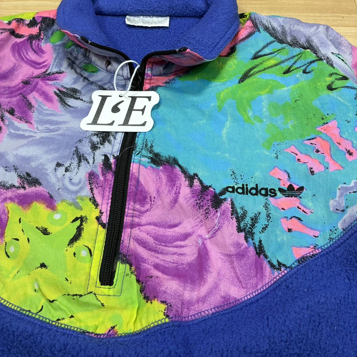 Adidas Men’s Vintage 90s Adidas Fleece Hoodie Size M-L Size US L / EU 52-54 / 3 - 4 Thumbnail